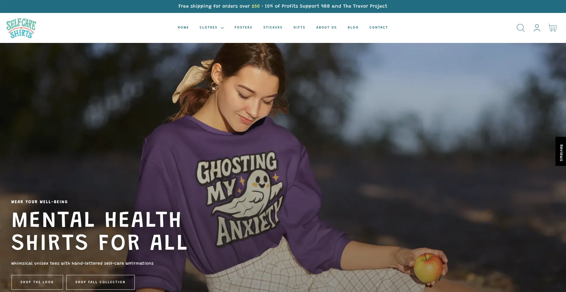 ¿És Seguro y Confiable Selfcareshirts.com?