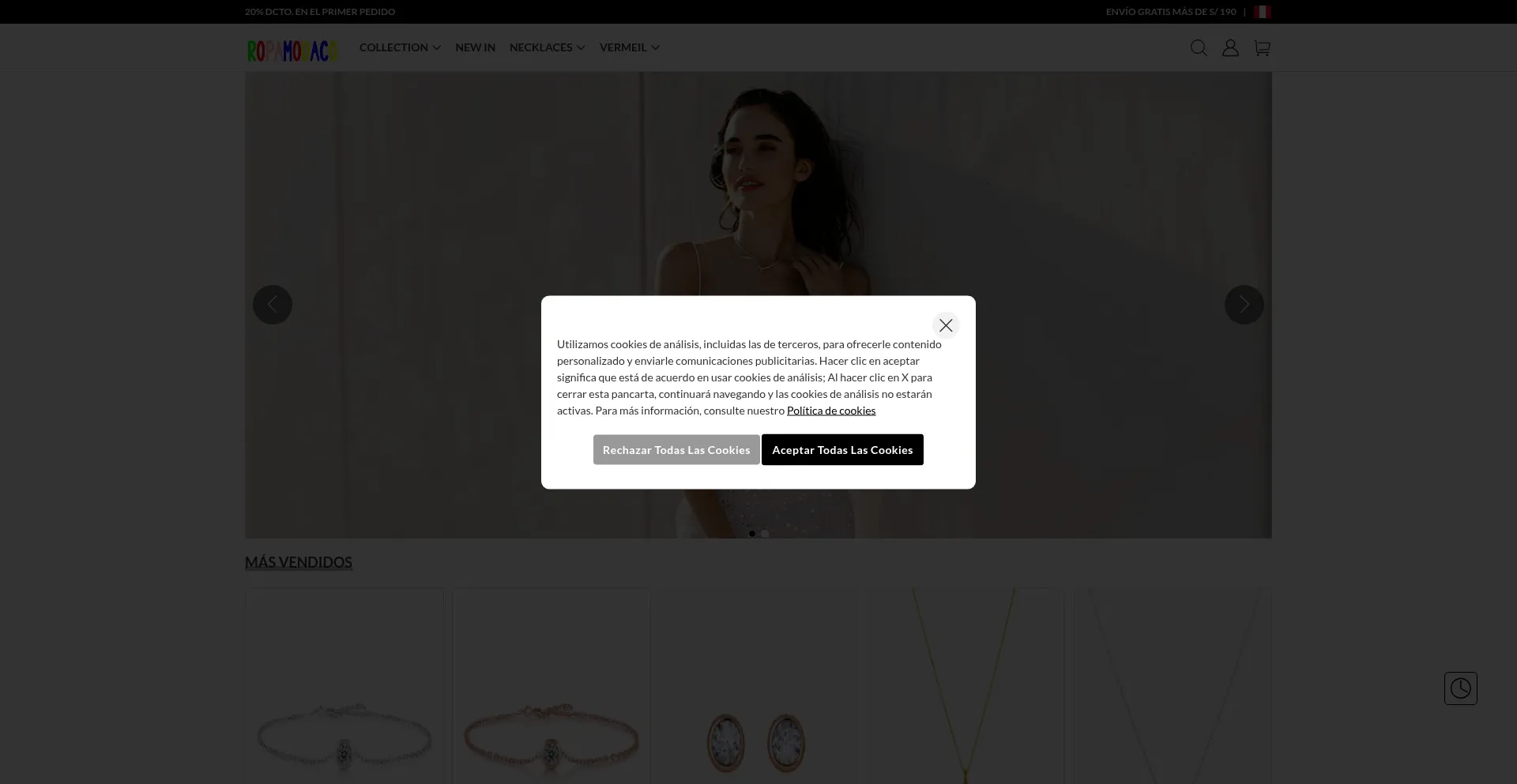 Website screenshot of Sellaueslight.shop