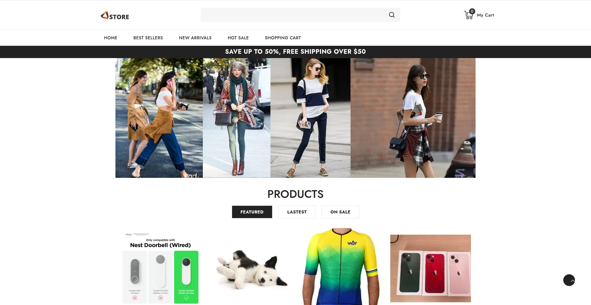 Website screenshot of Sellsear.click