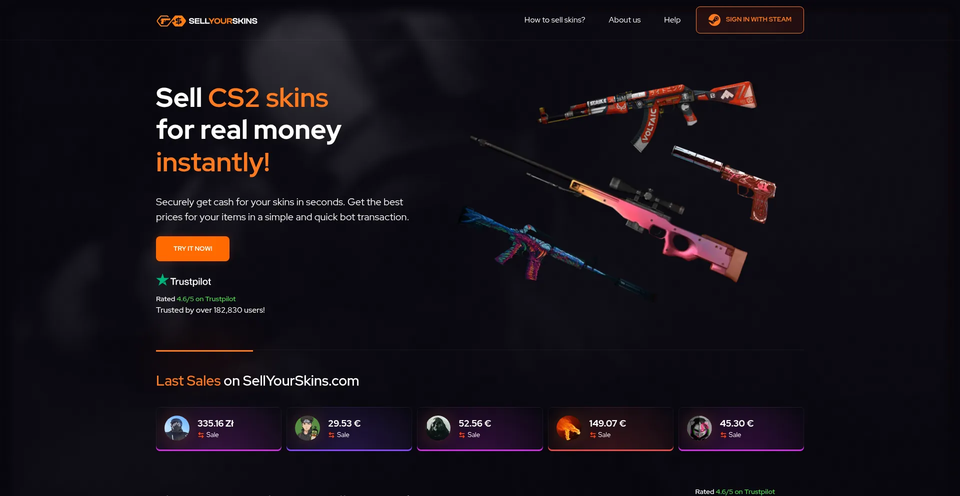 ¿És Seguro y Confiable Sellyourskins.com?