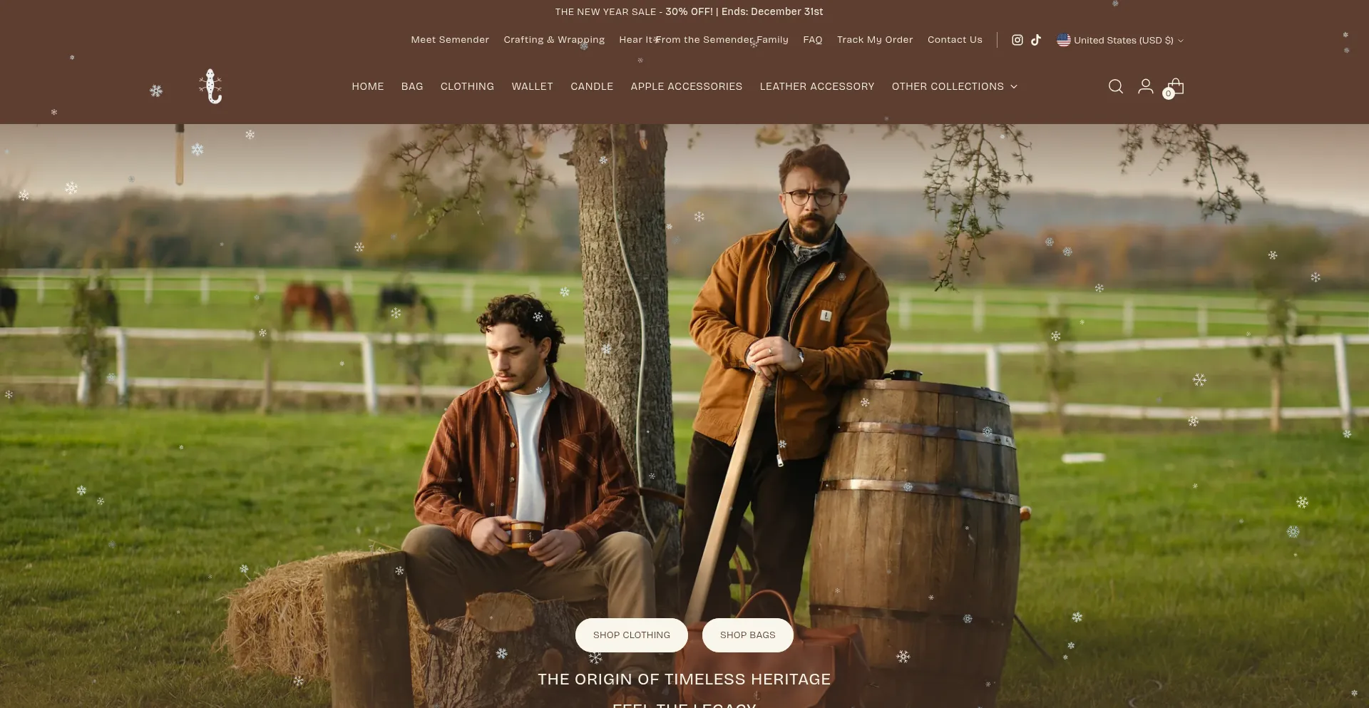 Semenderleathergoods.com