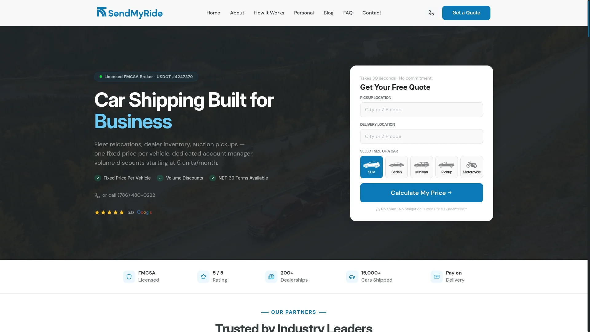 Sendmyride.com