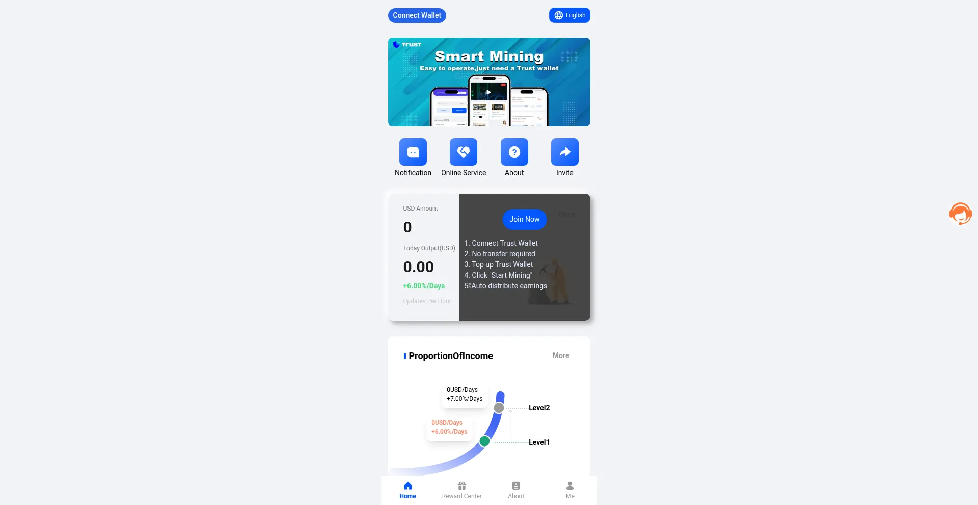 Website screenshot of Seniorminer.com