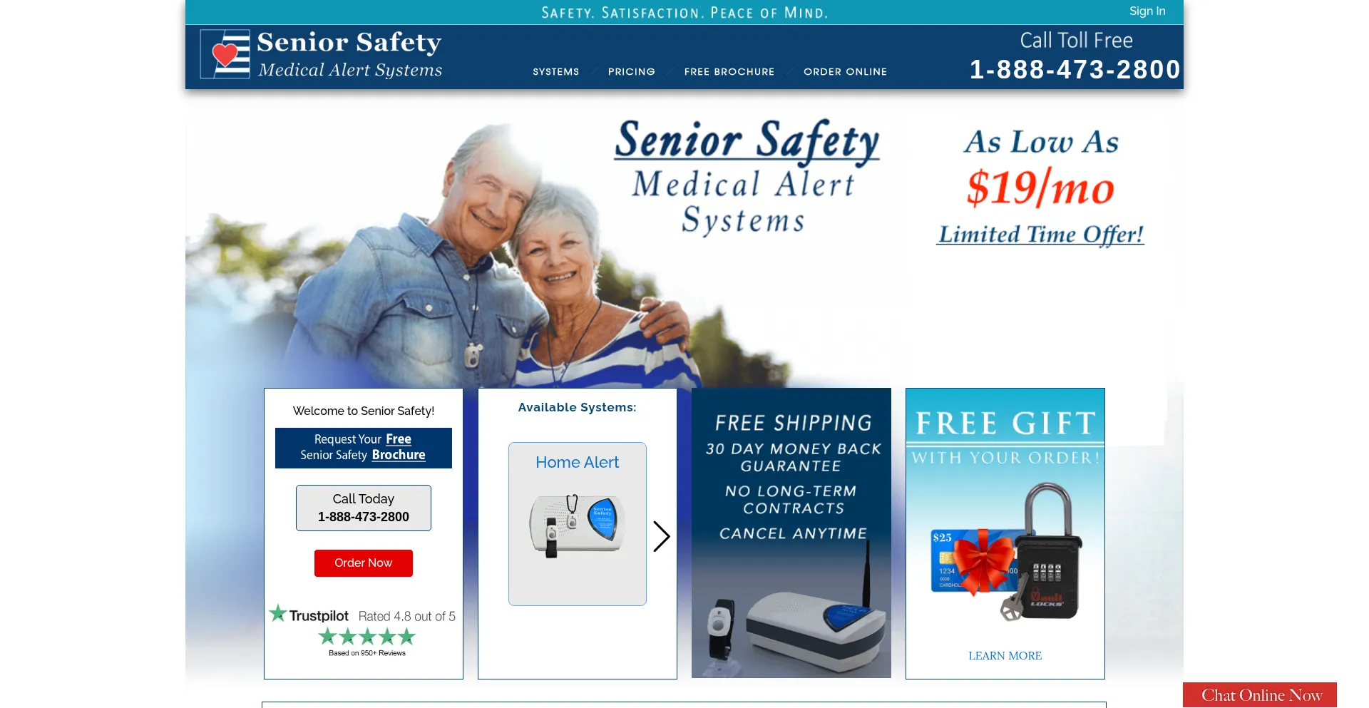 ¿És Seguro y Confiable Seniorsafety.com?