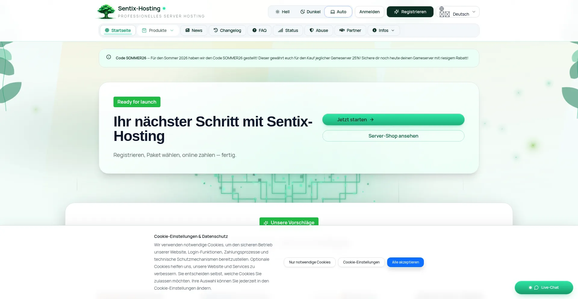 Sentix-hosting.de