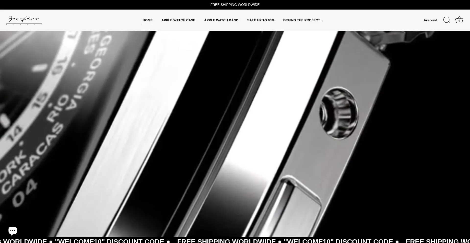 Serafinoluxury.com Screenshot