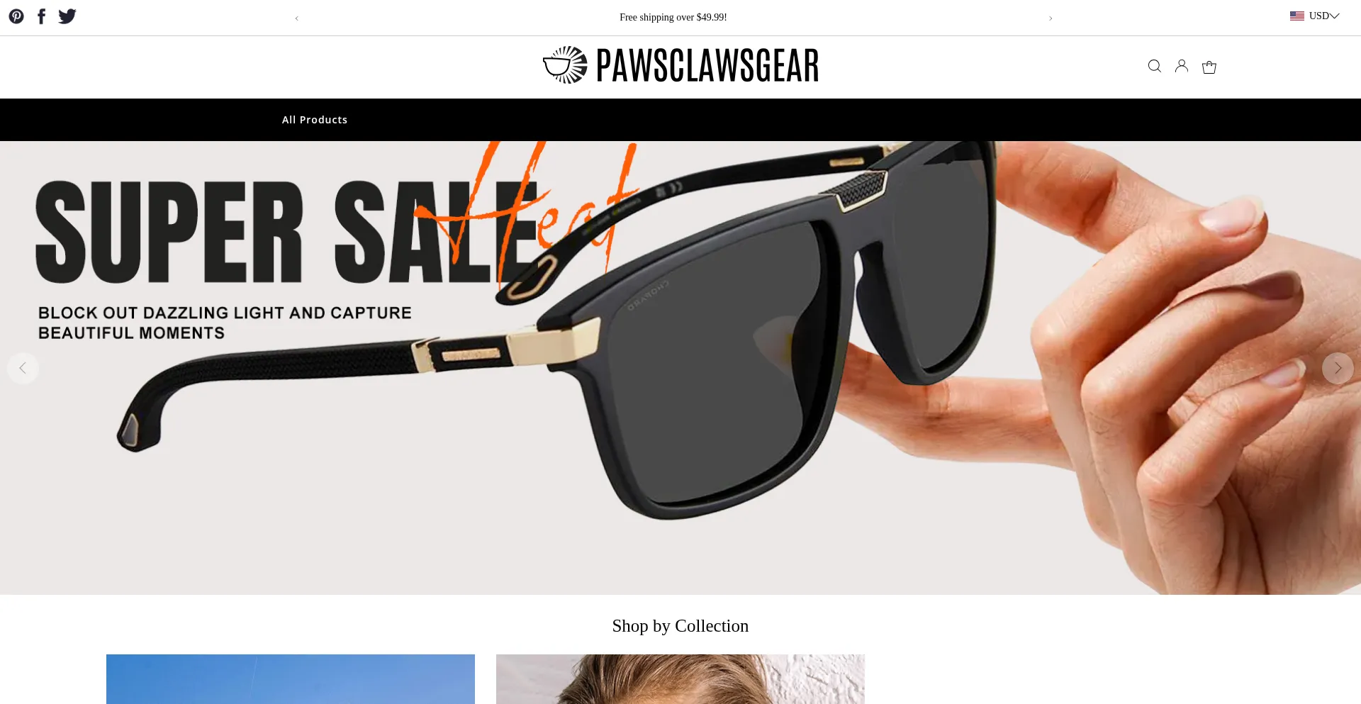 Website screenshot of Serendell.top