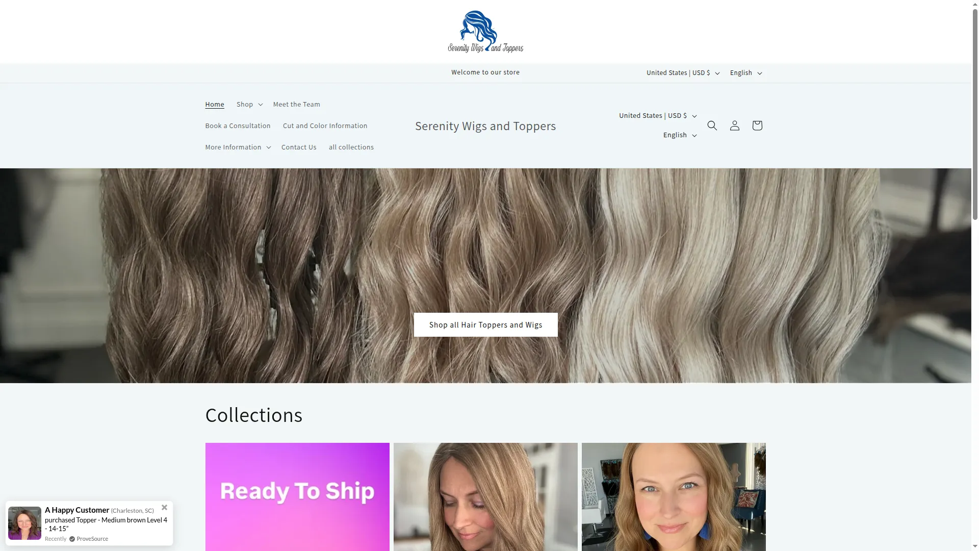 Serenitywigsandtoppers.com