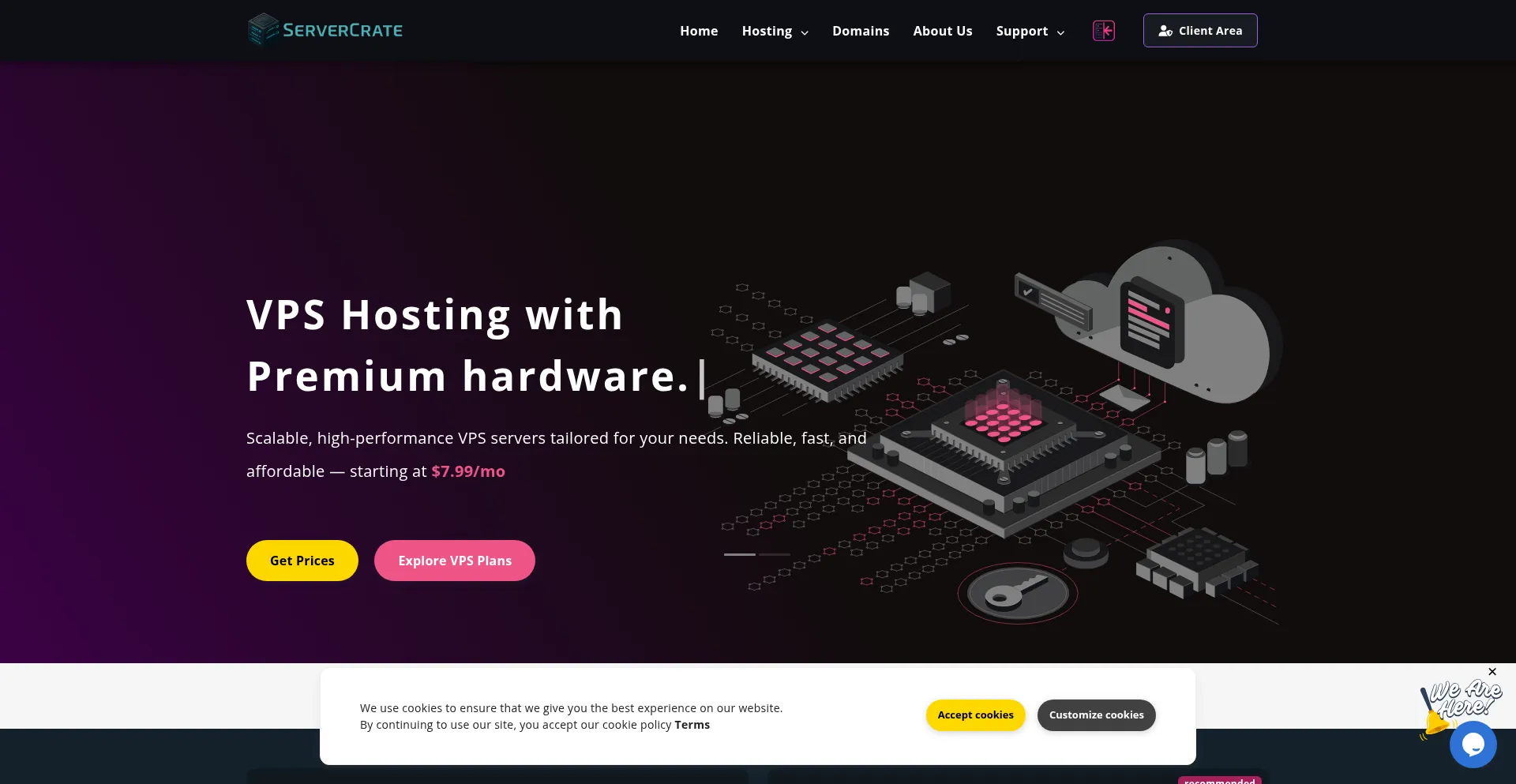 ¿És Seguro y Confiable Servercrate.org?