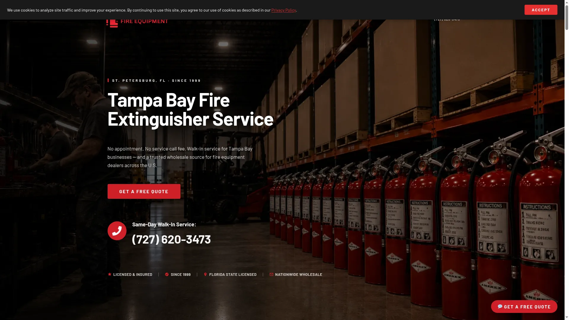 Servicedfireequipment.com