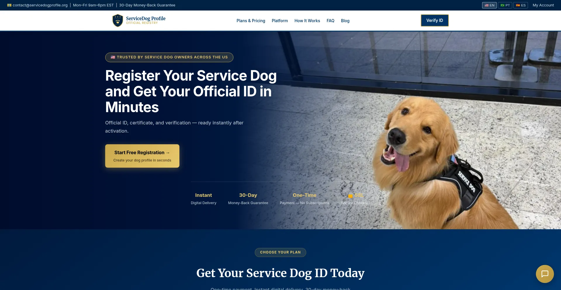 Servicedogprofile.org