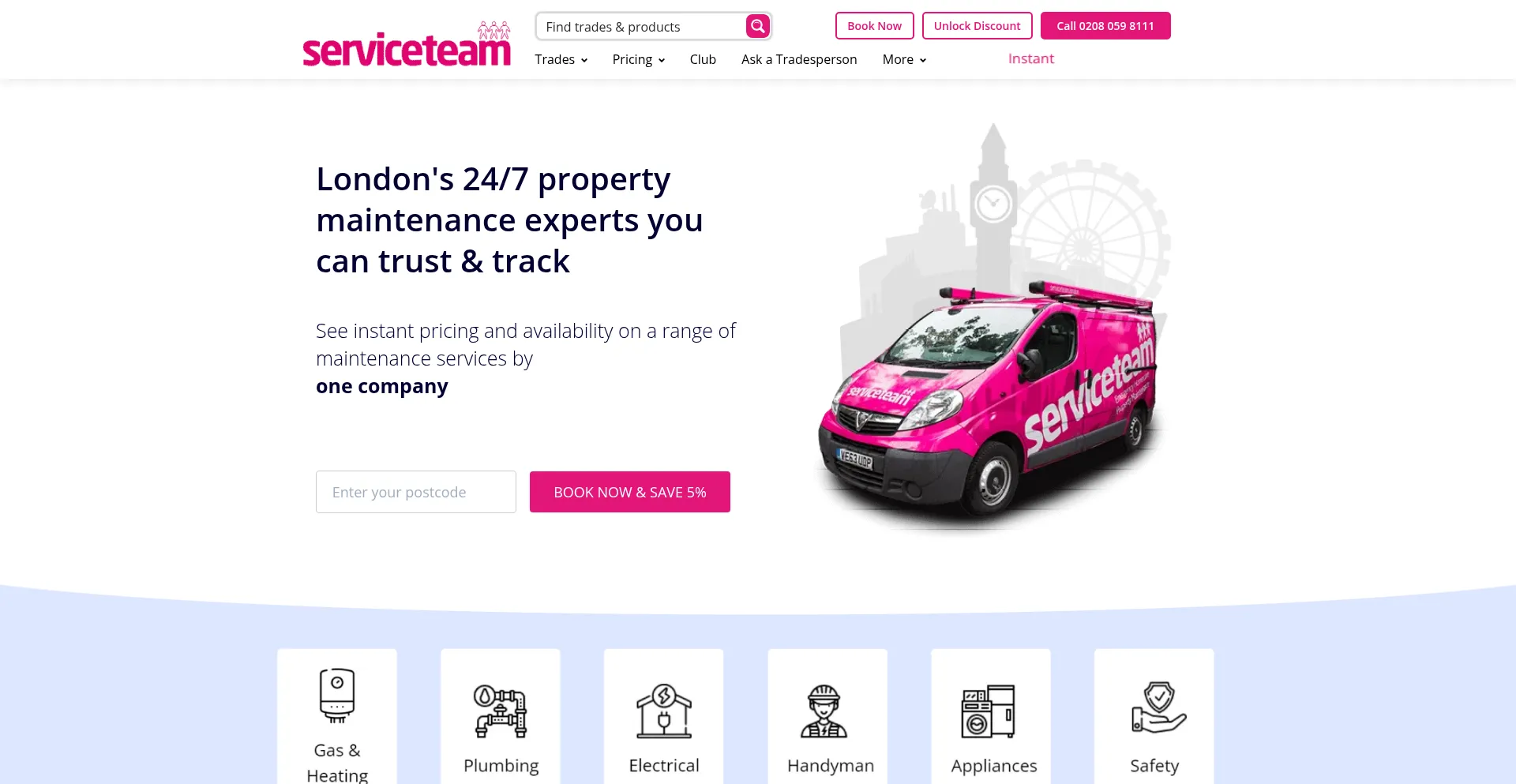 ¿És Seguro y Confiable Serviceteam.co.uk?