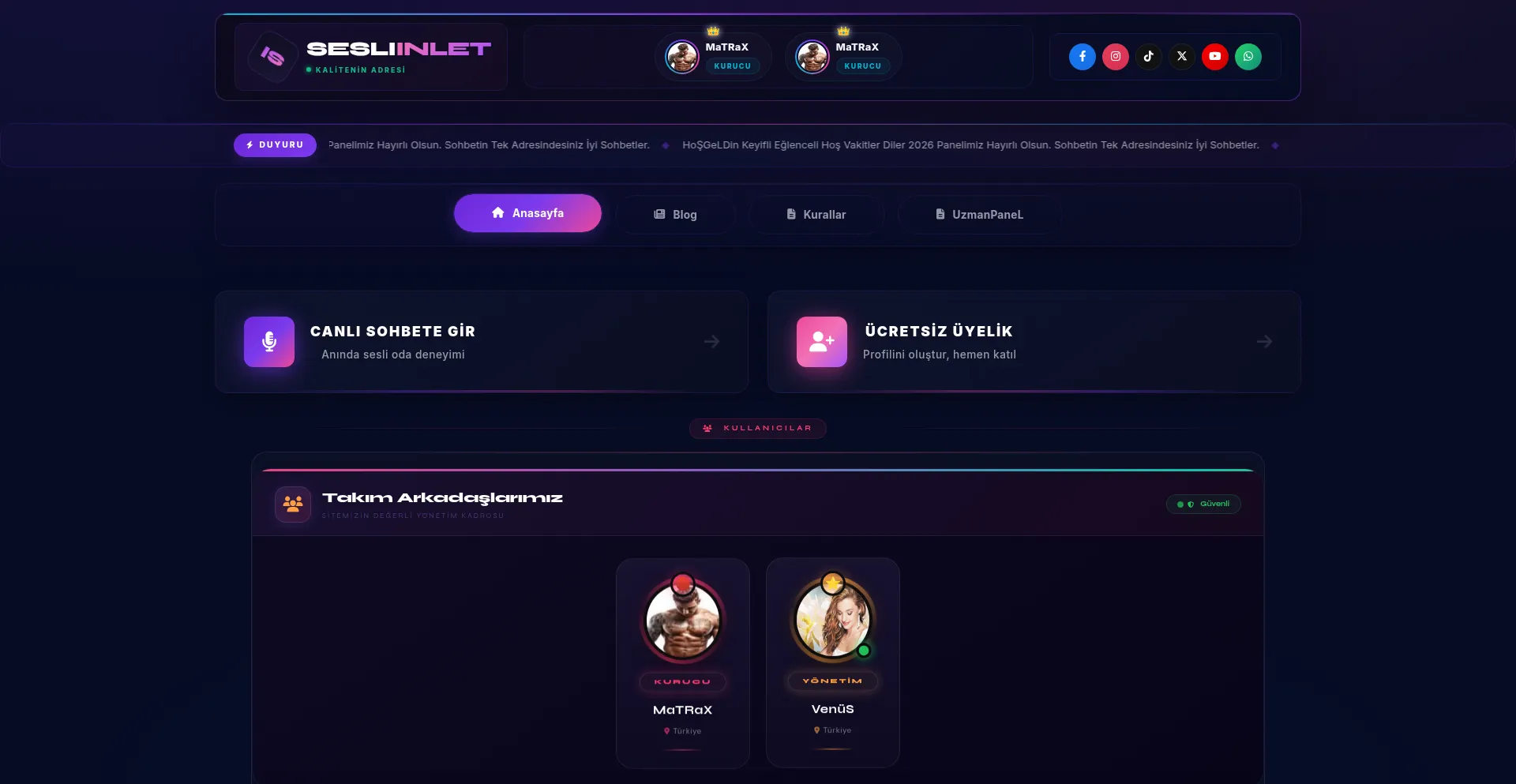 Sesliinlet.com