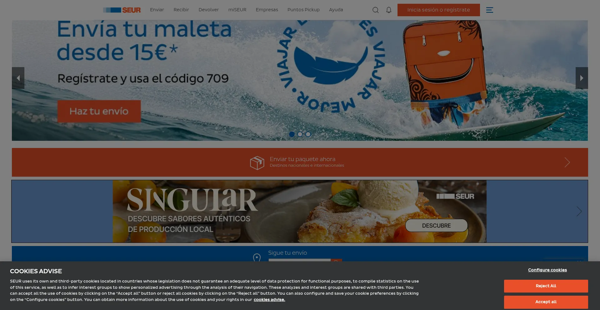 ¿És Seguro y Confiable Seur.com?