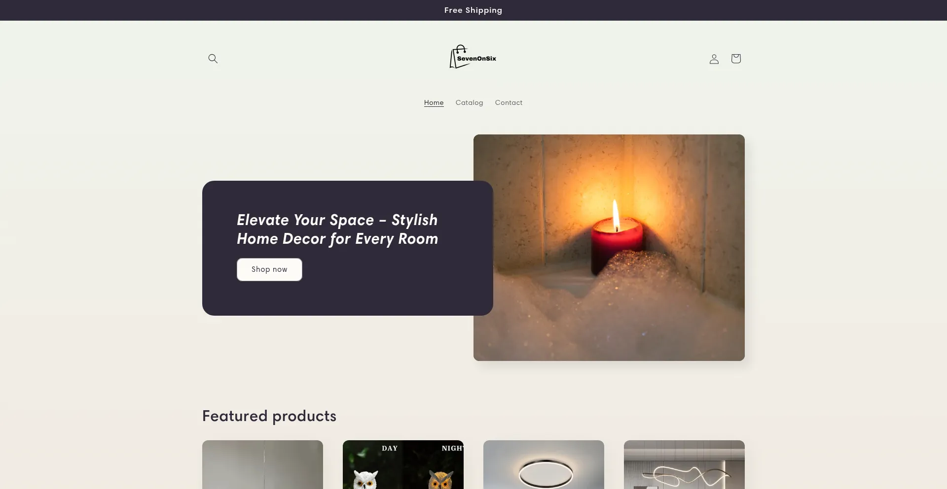 Website screenshot of Sevenonsix.com