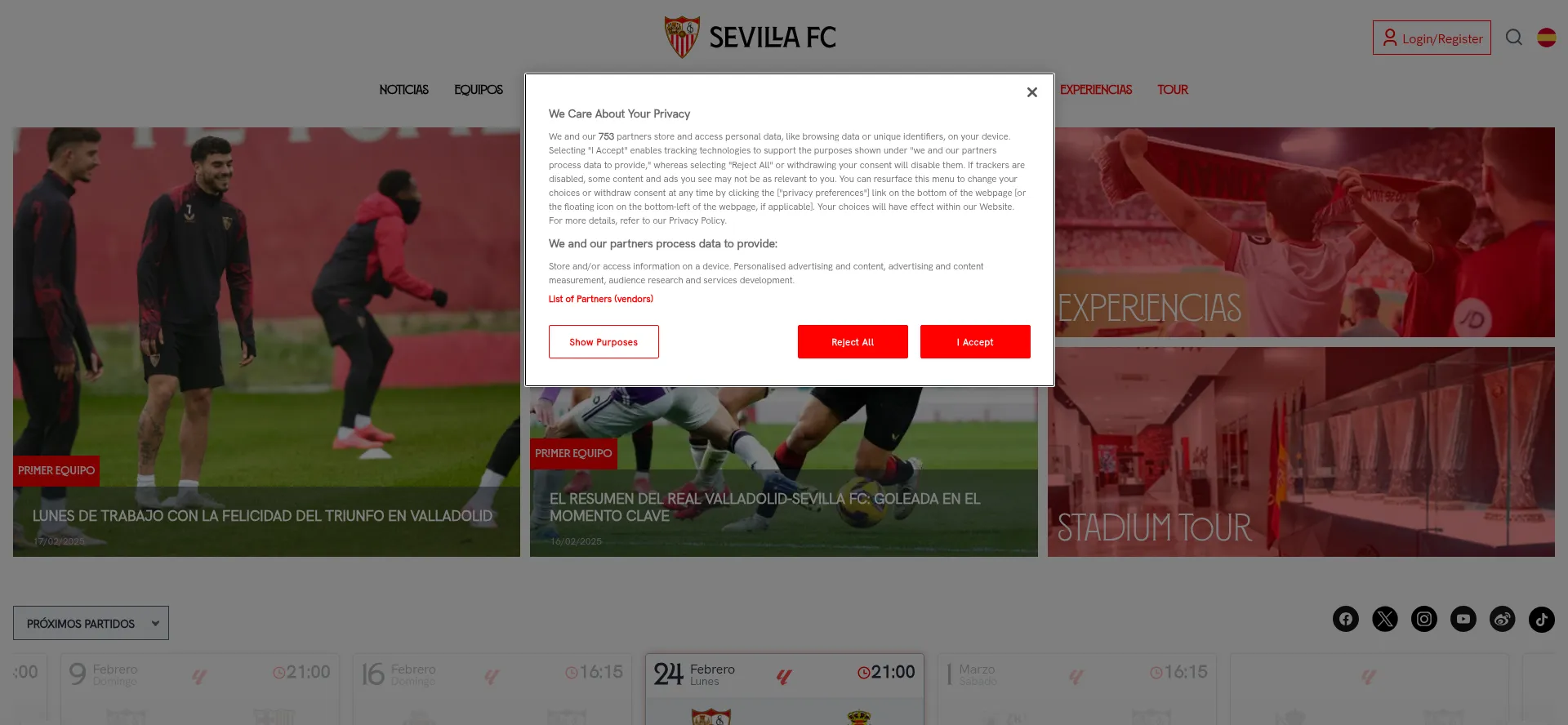 ¿És Seguro y Confiable Sevillafc.es?