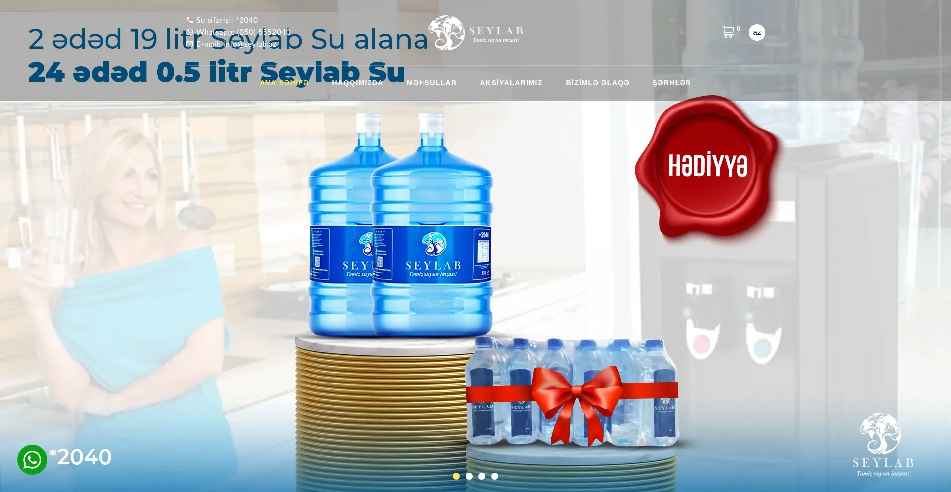 Seylab.az Screenshot