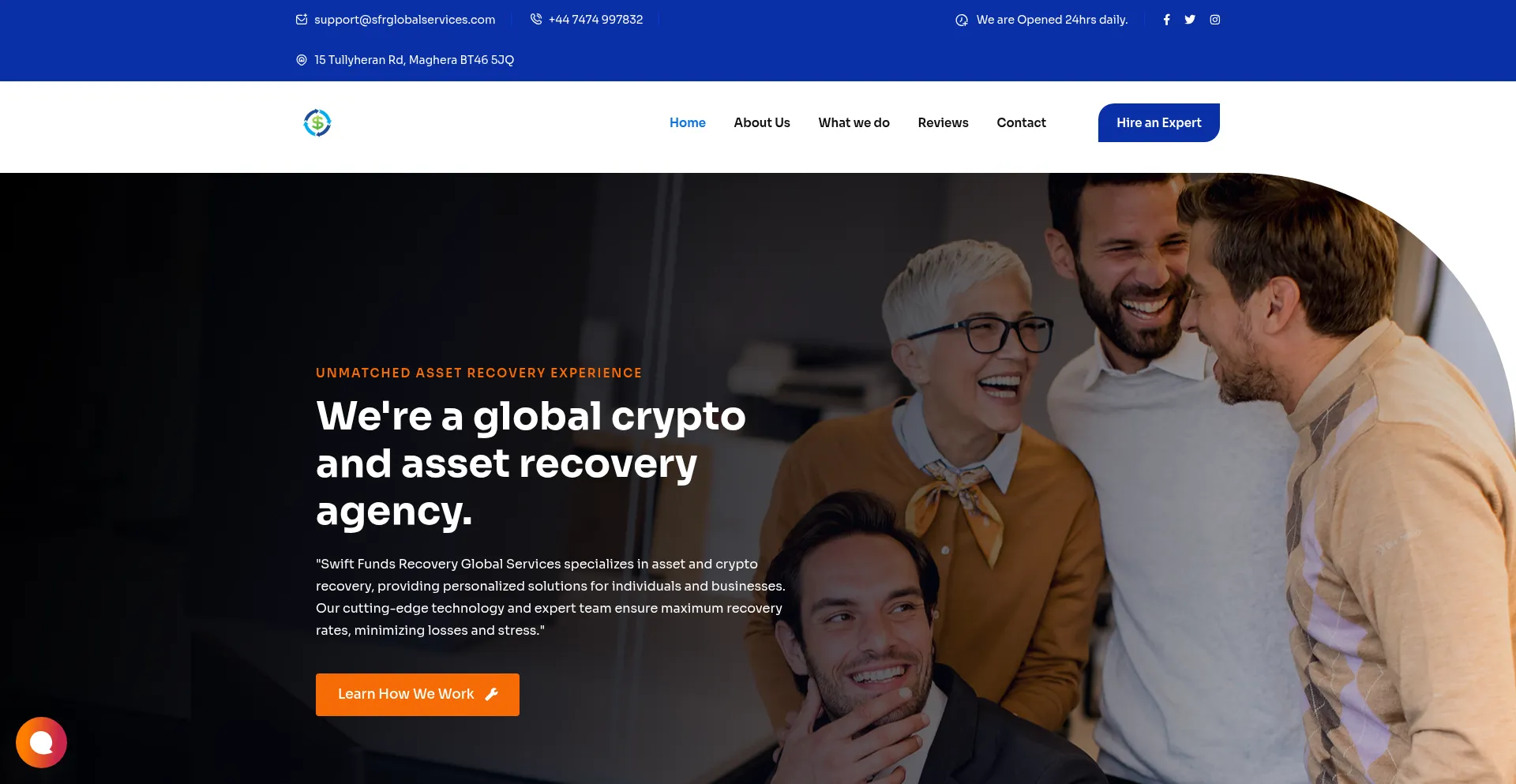 ¿És Seguro y Confiable Sfrglobalservices.com?