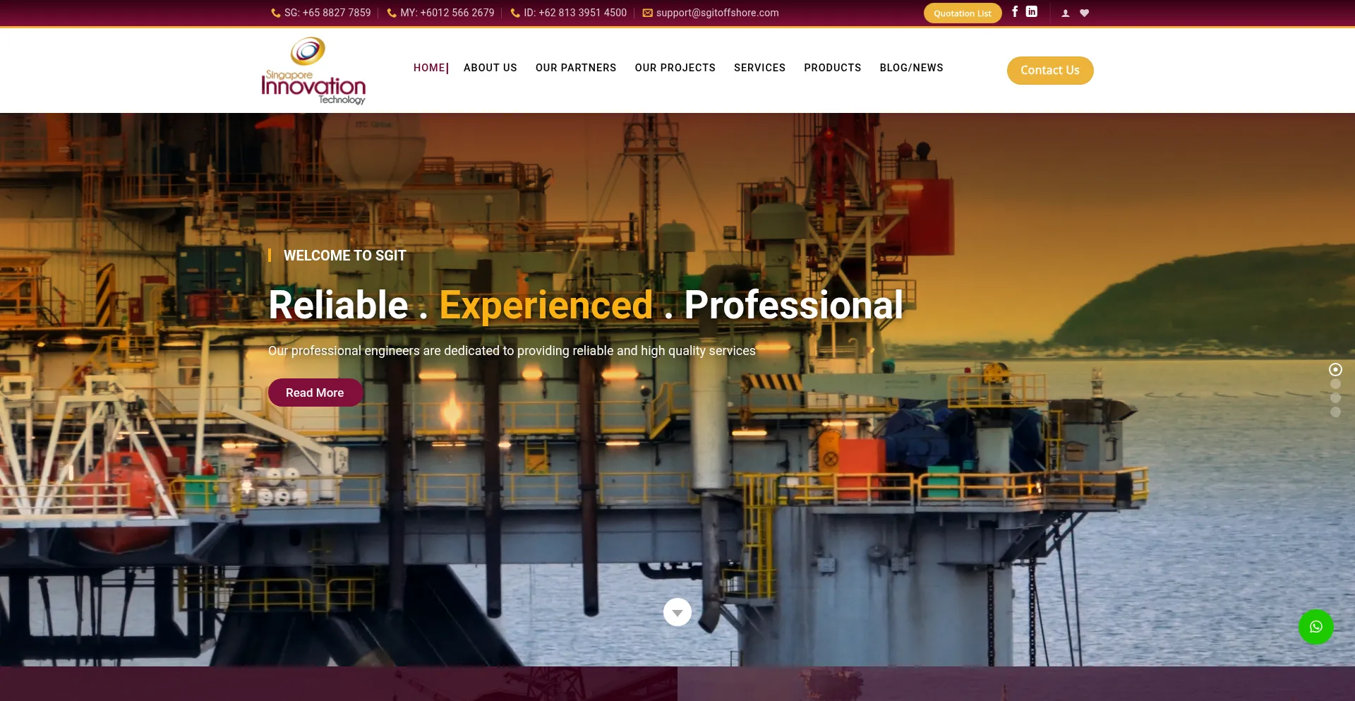 ¿És Seguro y Confiable Sgitoffshore.com?