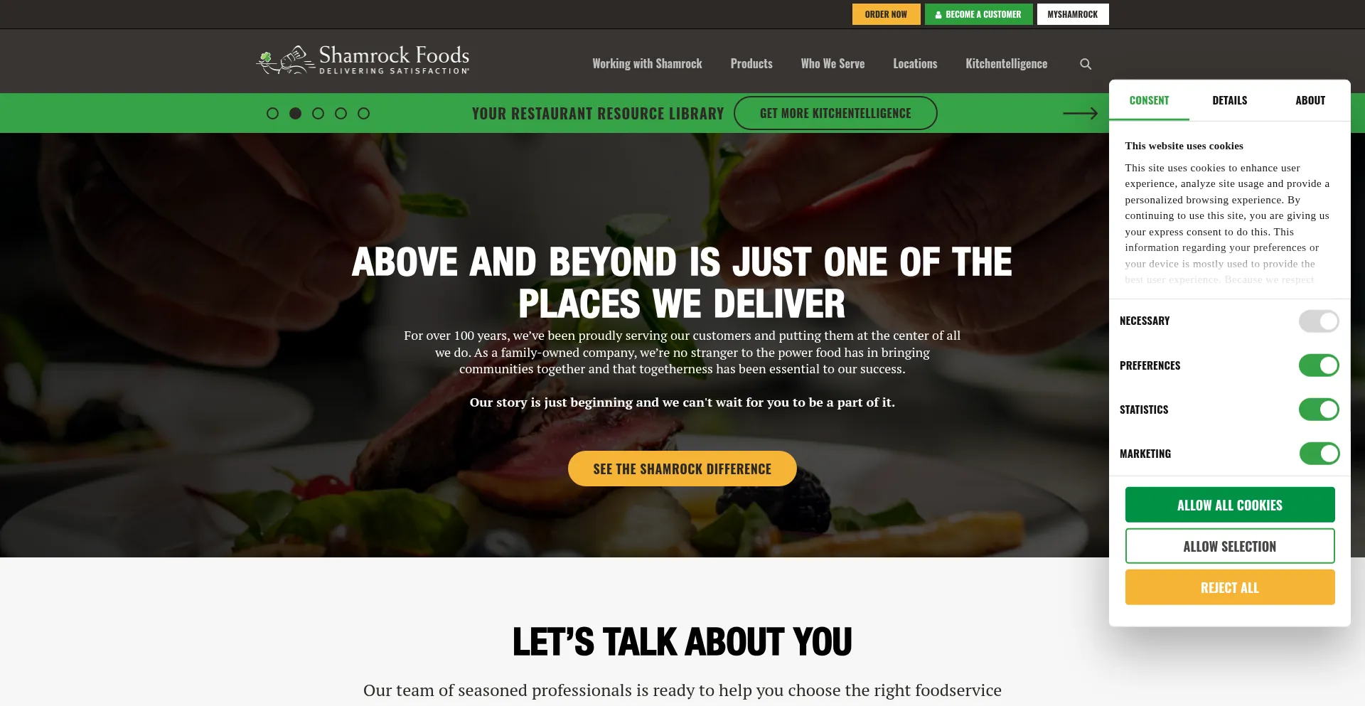 Shamrockfoodservice.com
