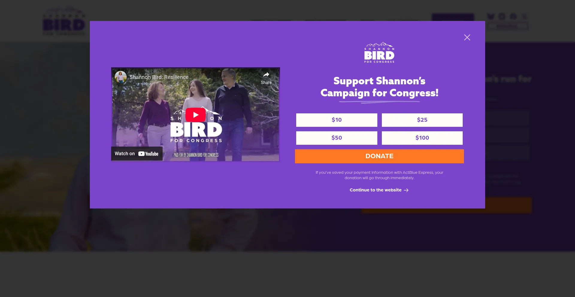 Shannon4co.org Screenshot