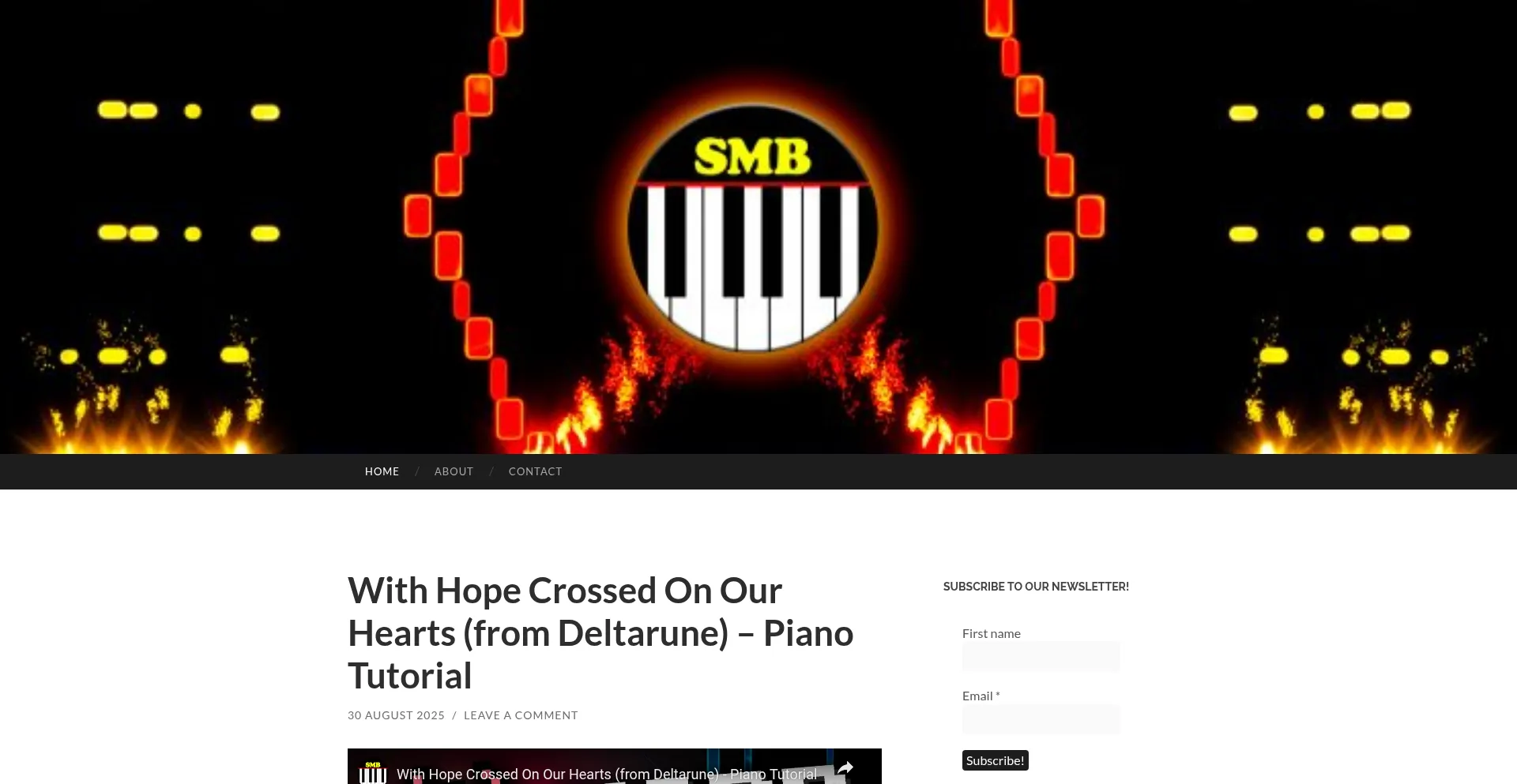 Website screenshot of Sheetmusicboss.com