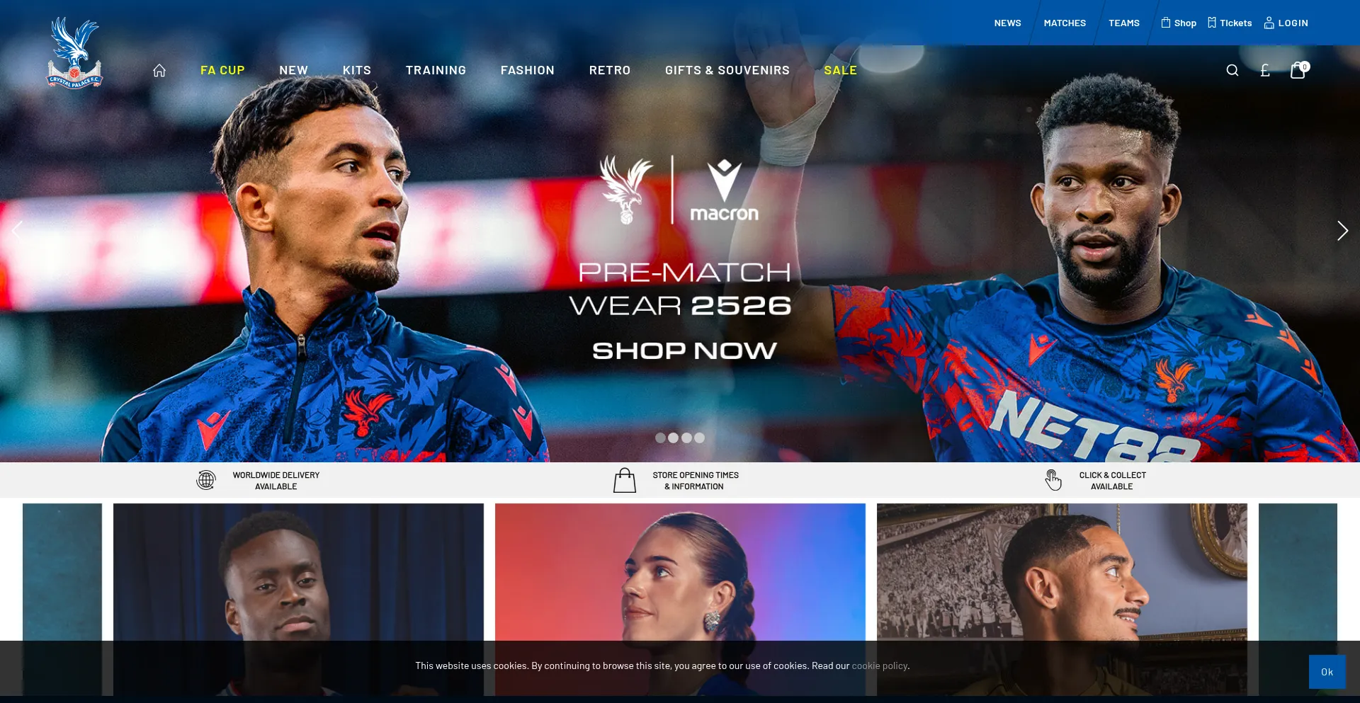 ¿És Seguro y Confiable Shop.cpfc.co.uk?