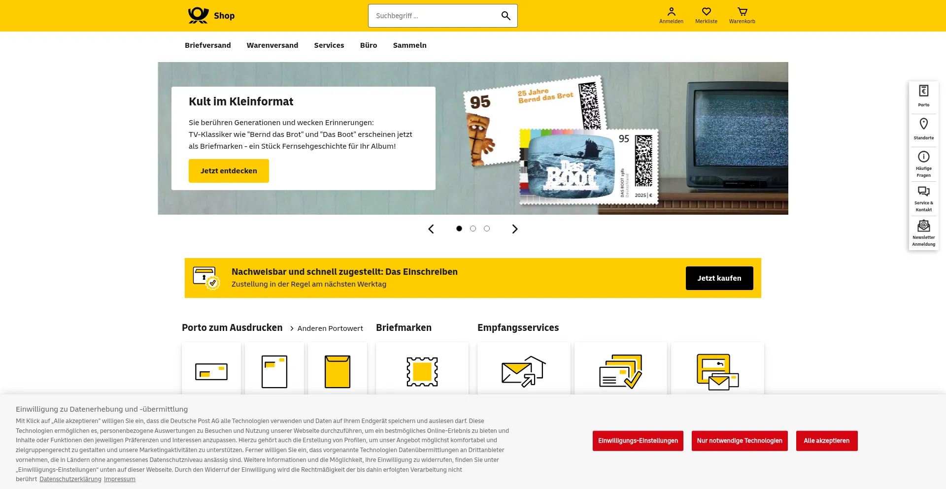 ¿És Seguro y Confiable Shop.deutschepost.de?