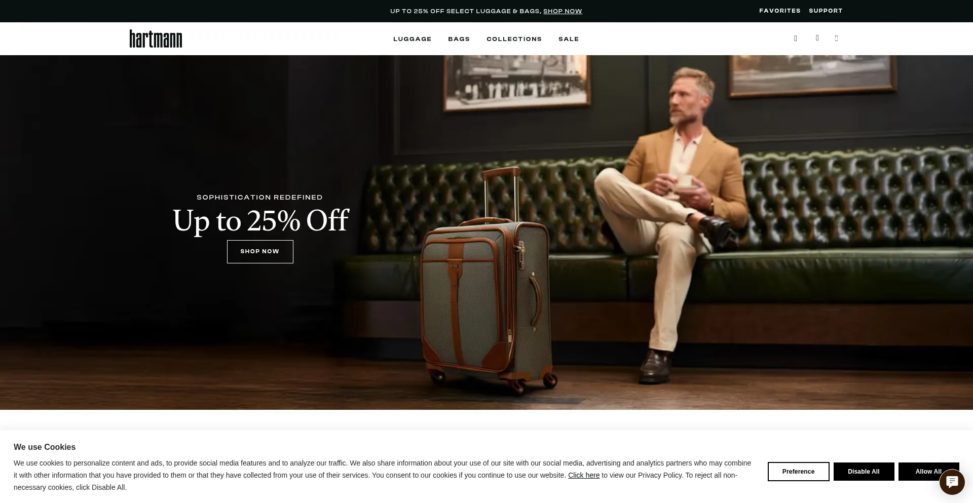 Shop.hartmann.com Screenshot