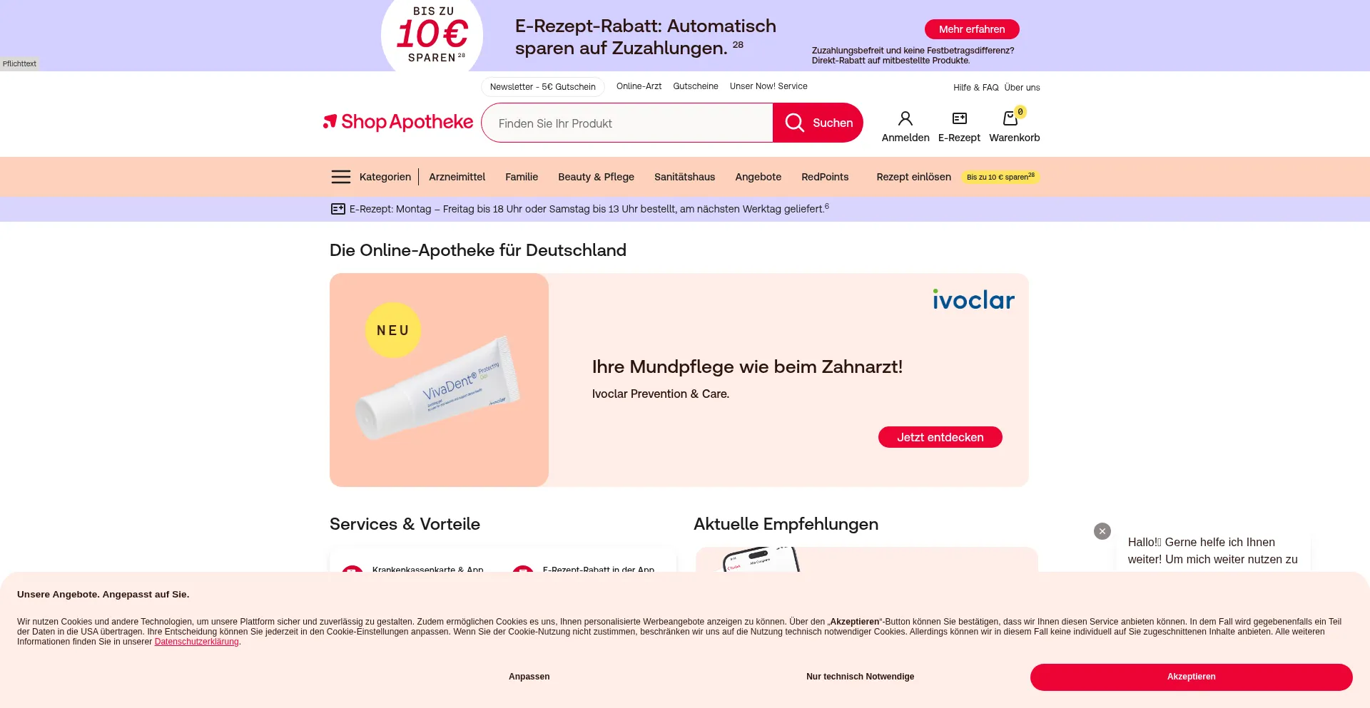 ¿És Seguro y Confiable Shop-apotheke.de?