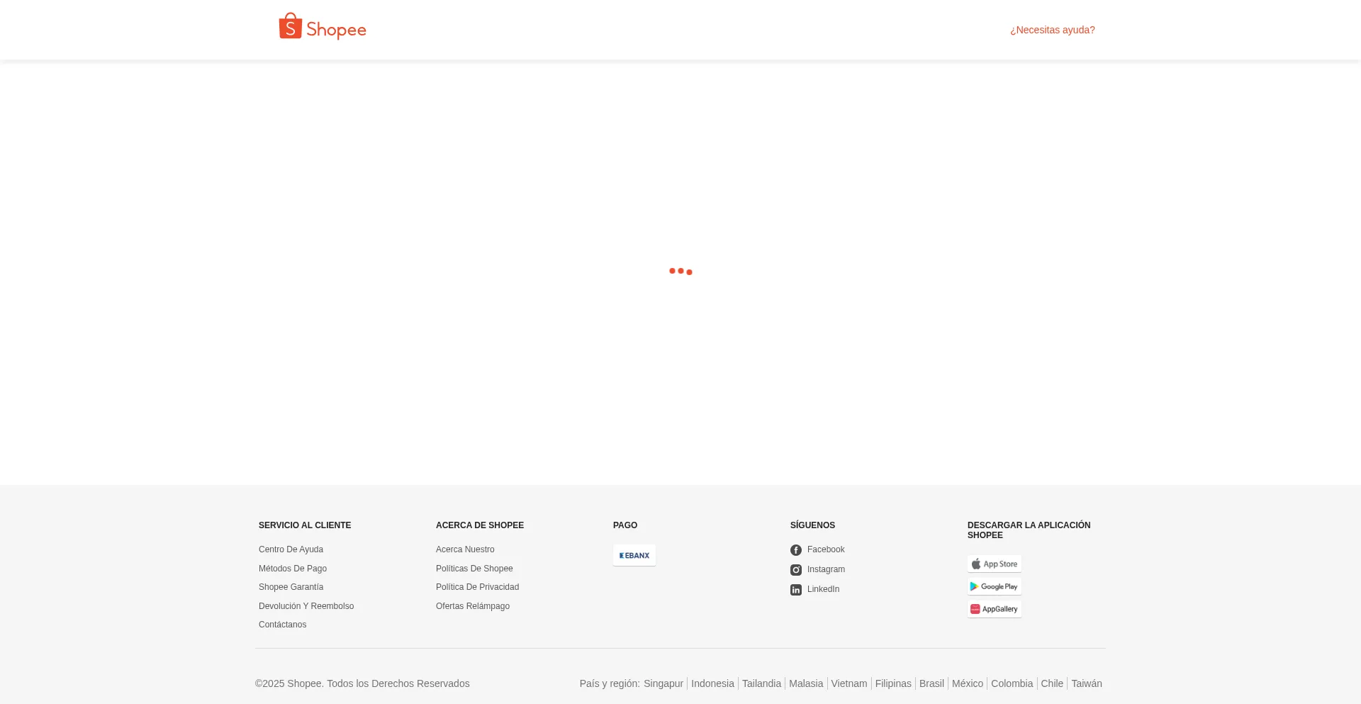 Shopee.com.mx Screenshot