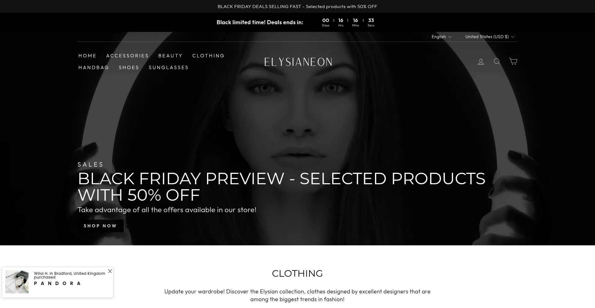 Shopelysianeon.com