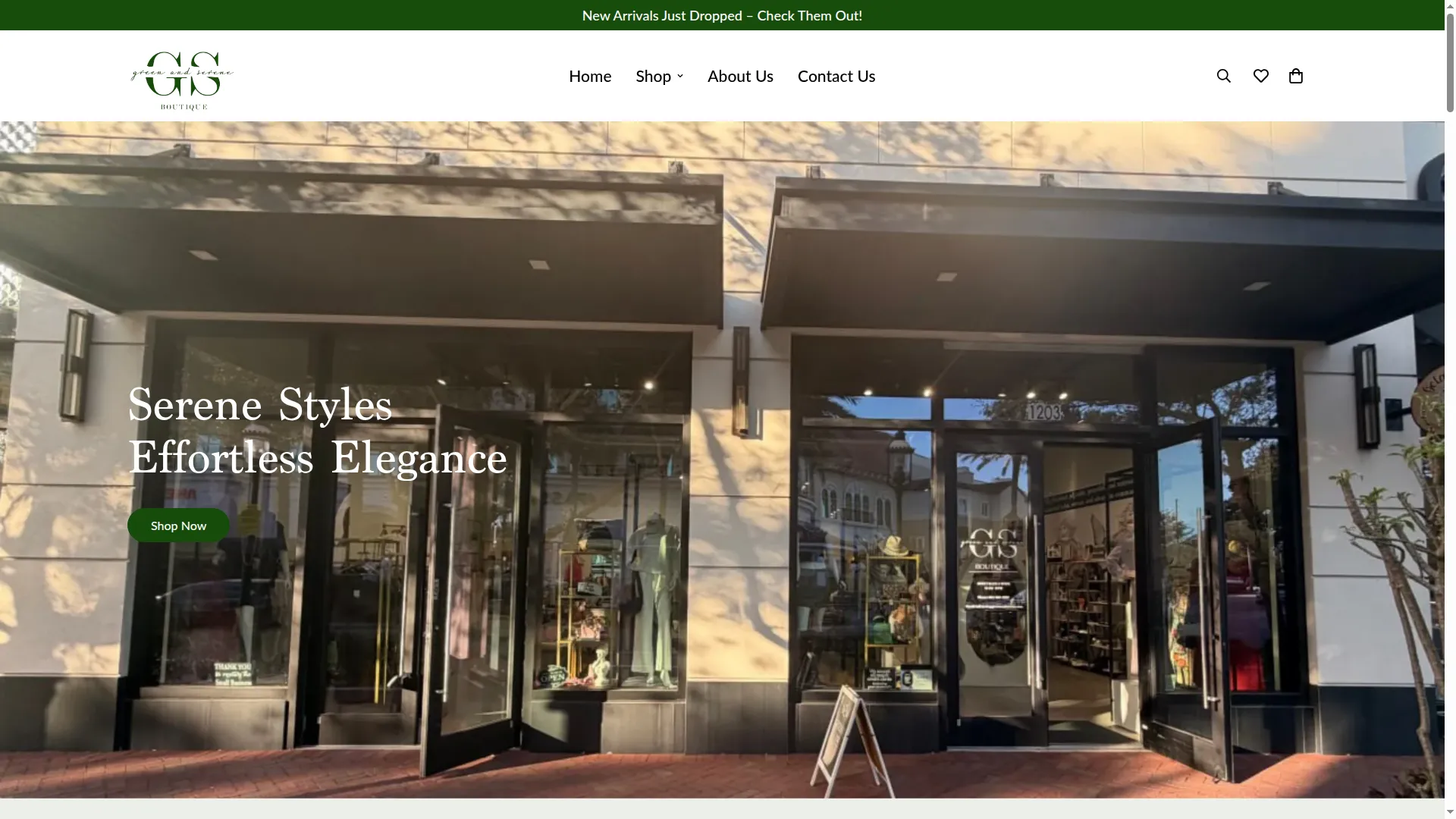 Shopgreenandserene.com