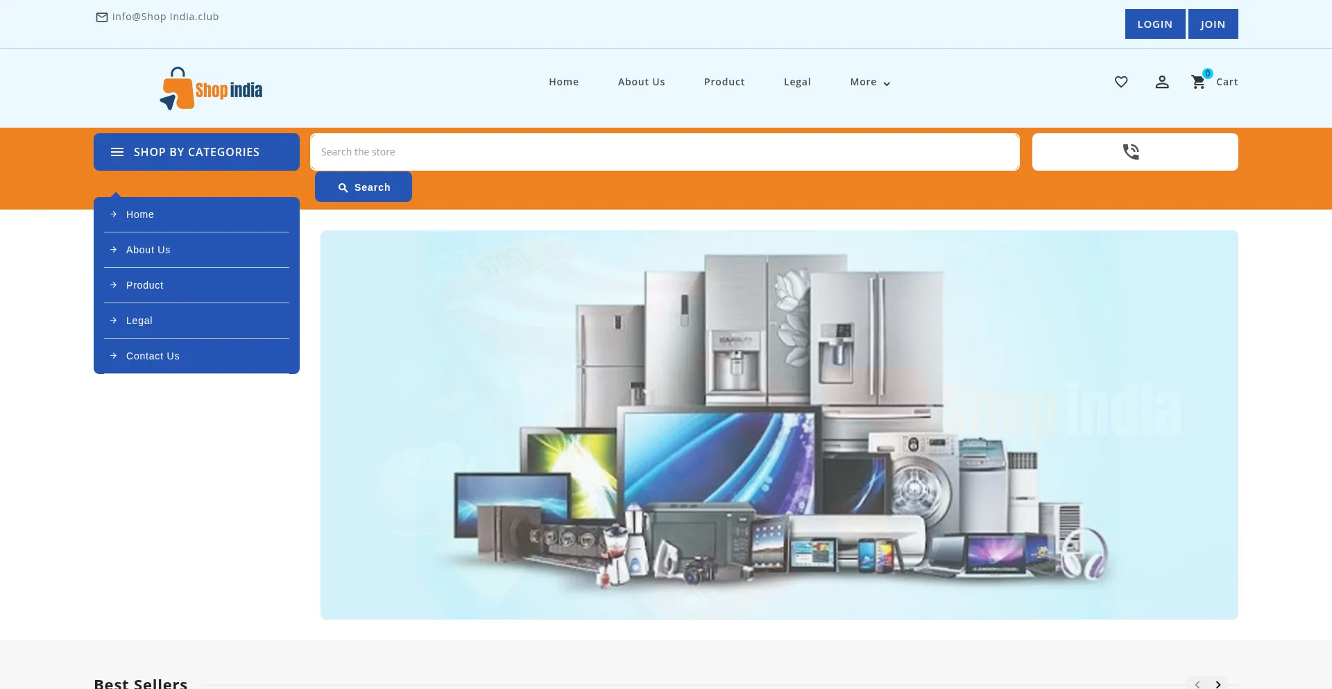 Shopindia.online Screenshot
