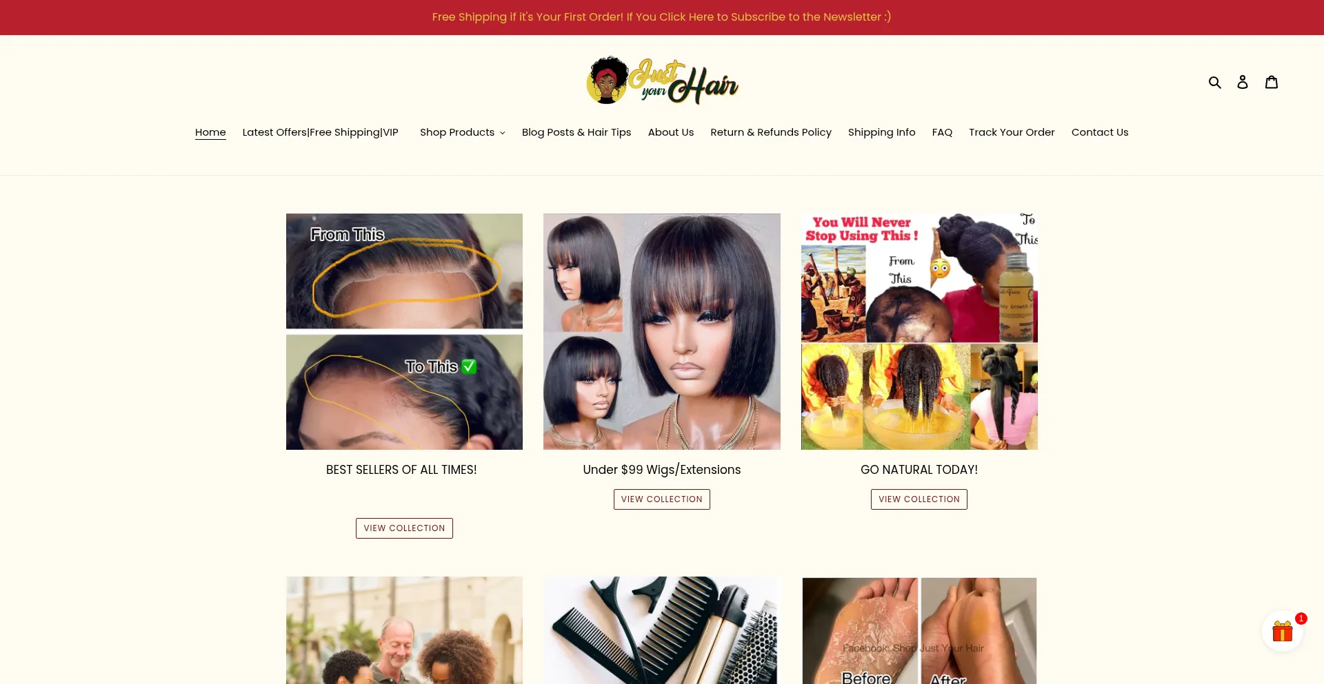 ¿És Seguro y Confiable Shopjustyourhair.com?