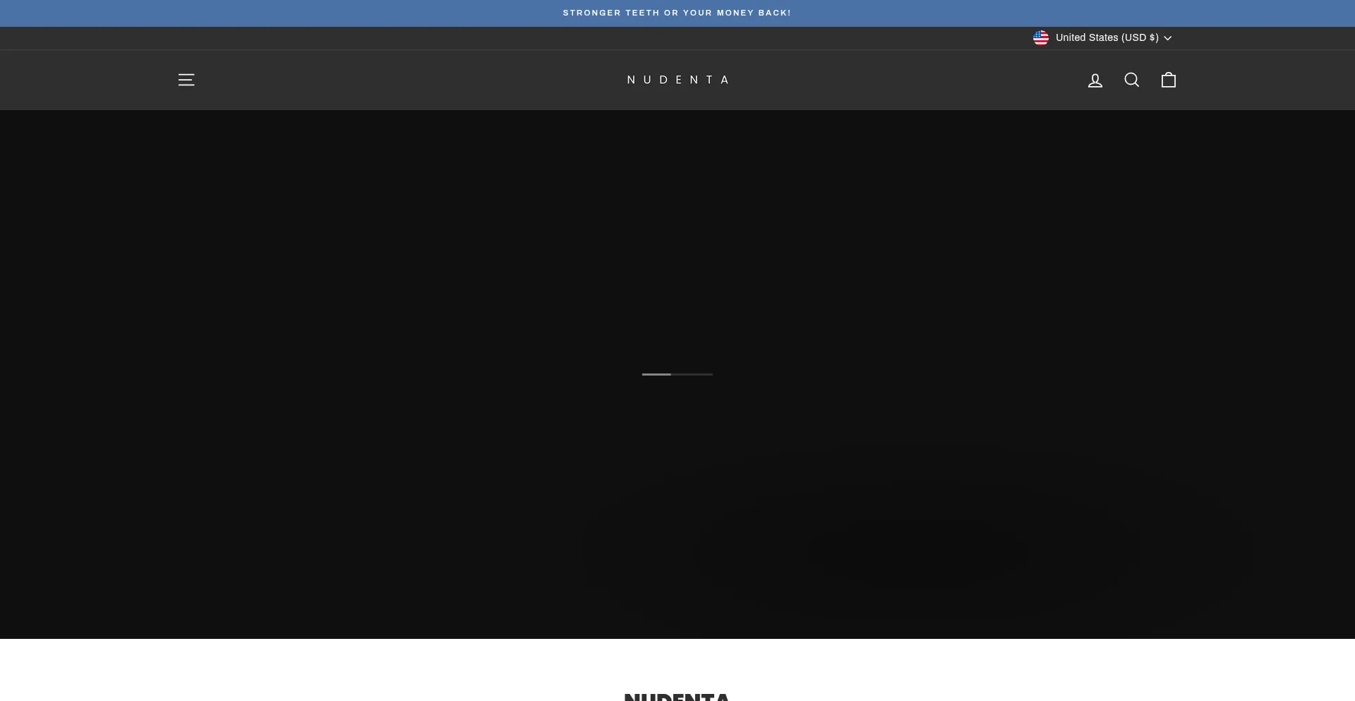 Shopnudenta.com Screenshot