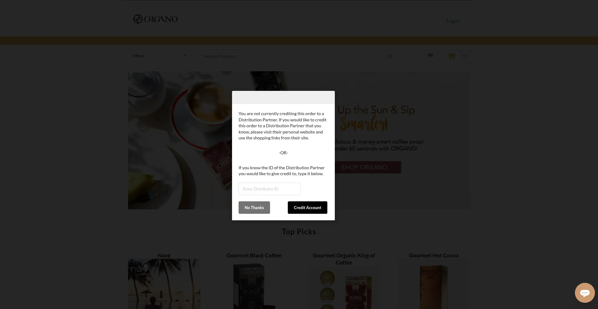 Website screenshot of Shopog.com