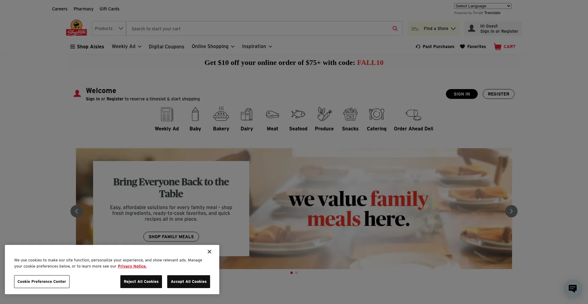 ¿És Seguro y Confiable Shoprite.com?