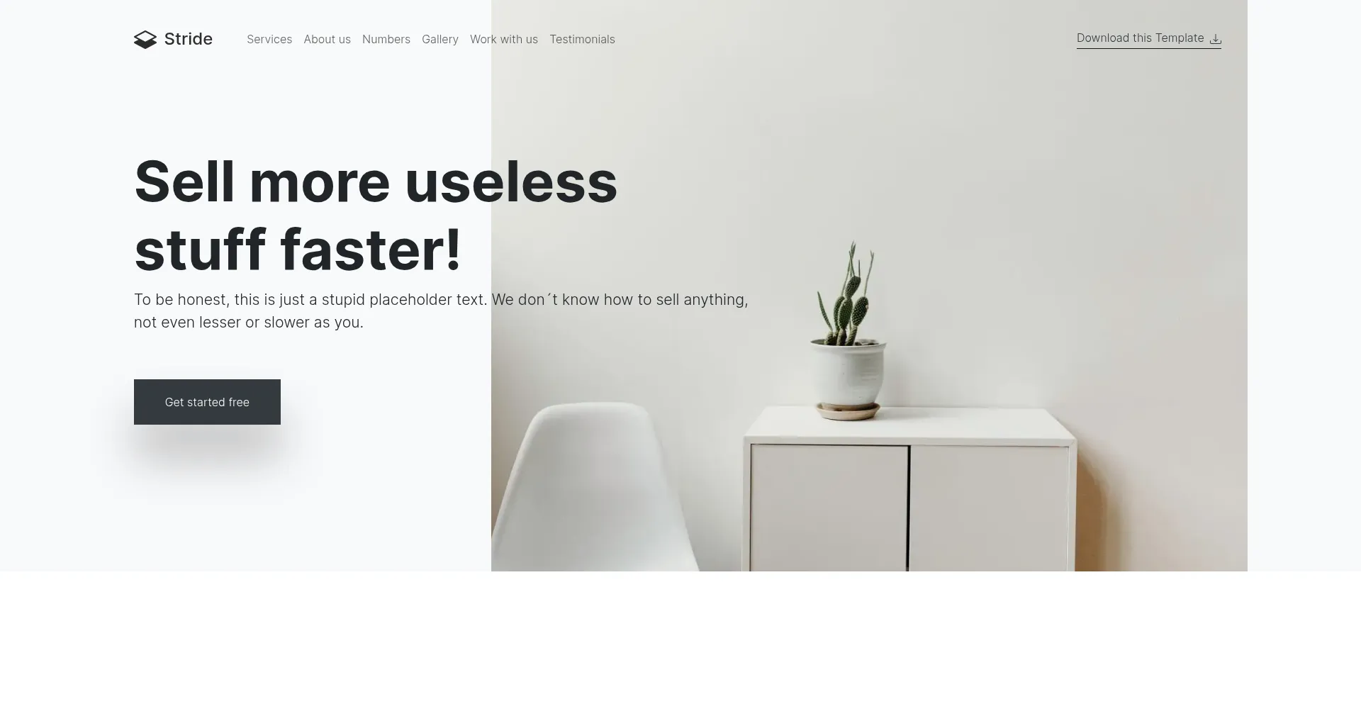 Website screenshot of Shoptonic.live