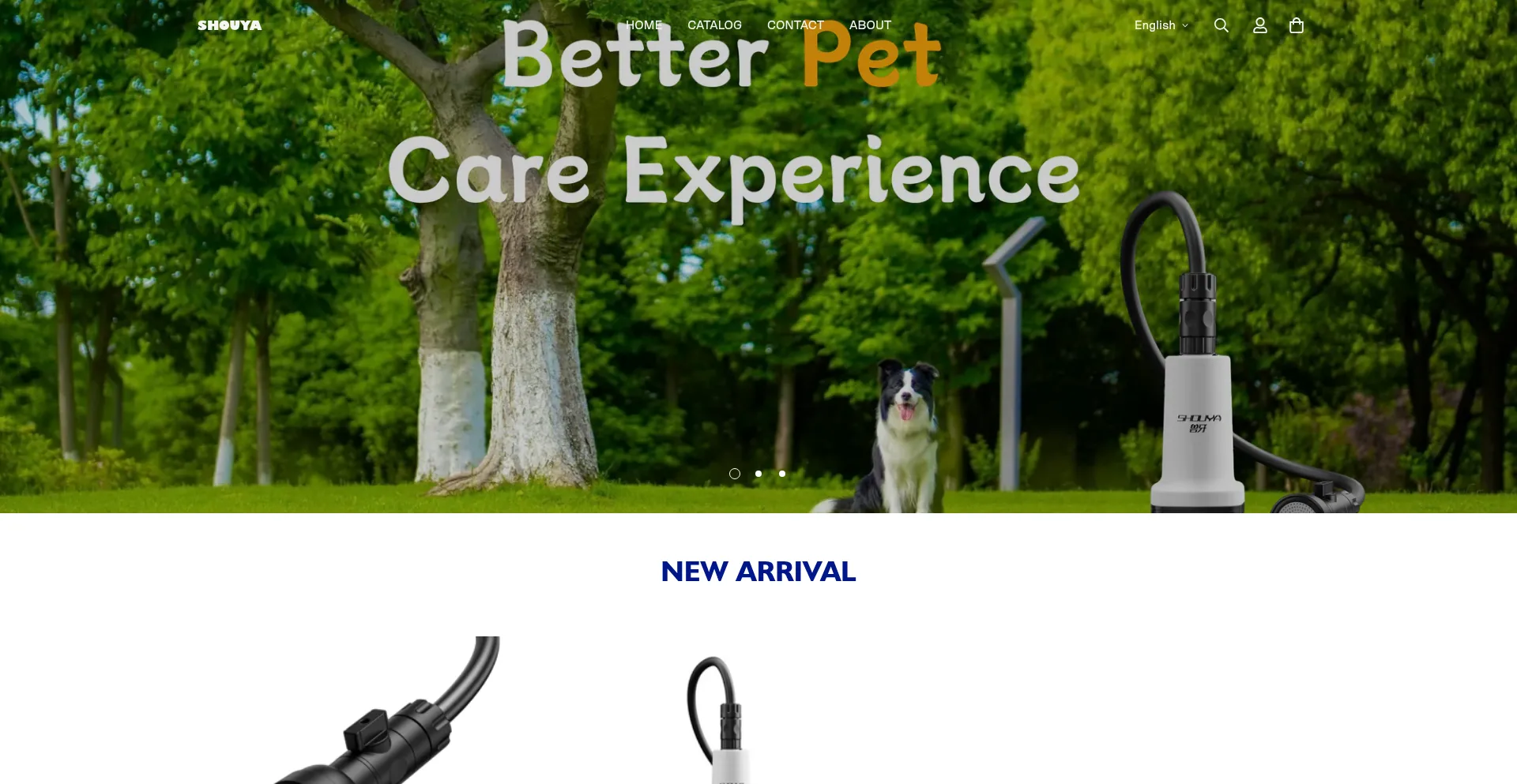 Website screenshot of Shouyaclean.com