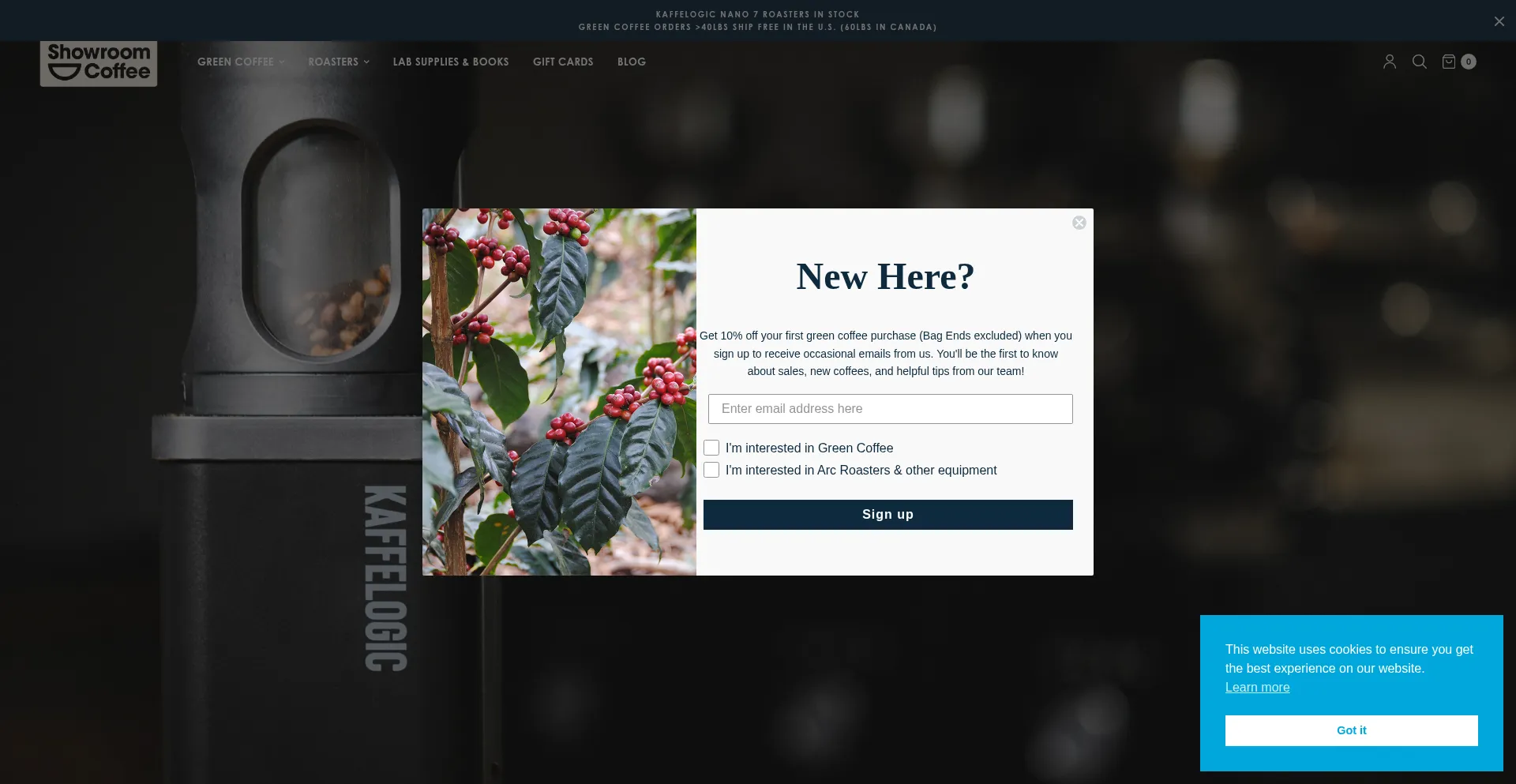 Showroomcoffee.com