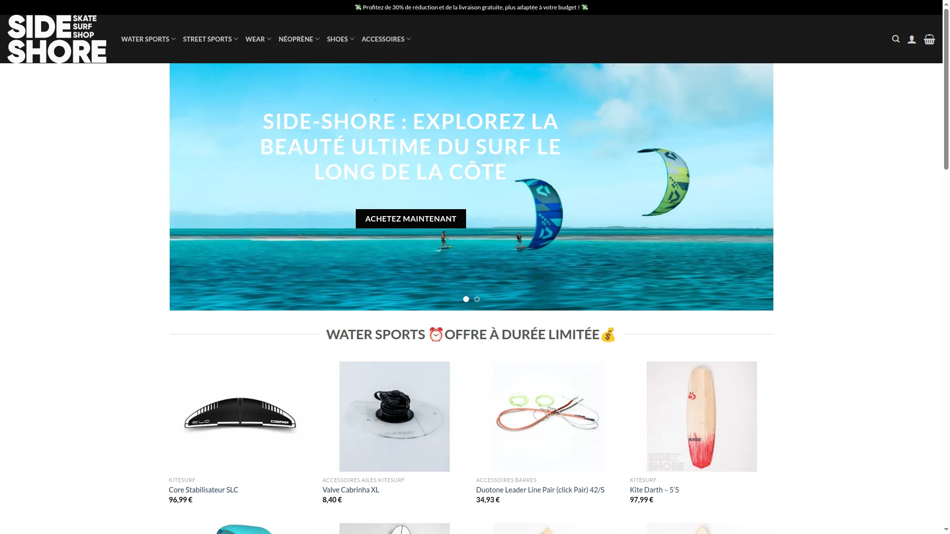 Sideshorefr.com