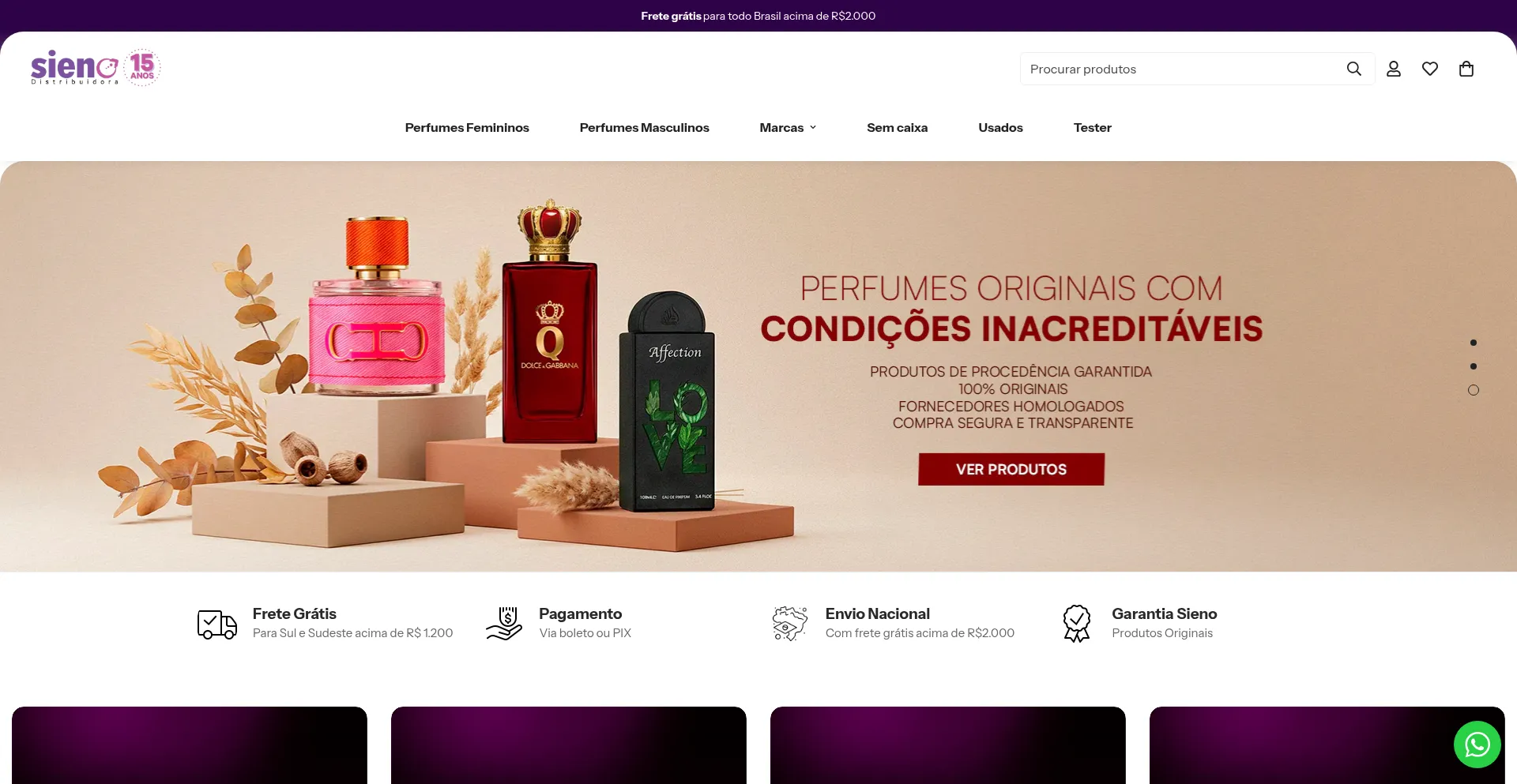 Sienodistribuidora.com.br