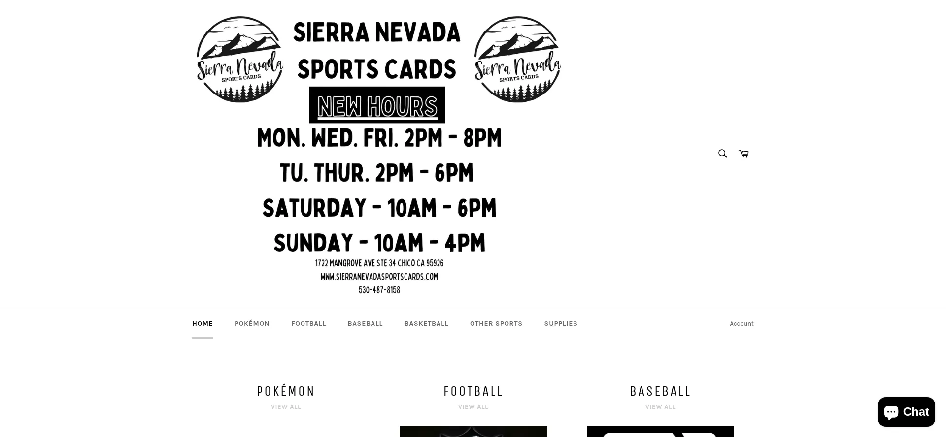 Sierranevadasportscards.com