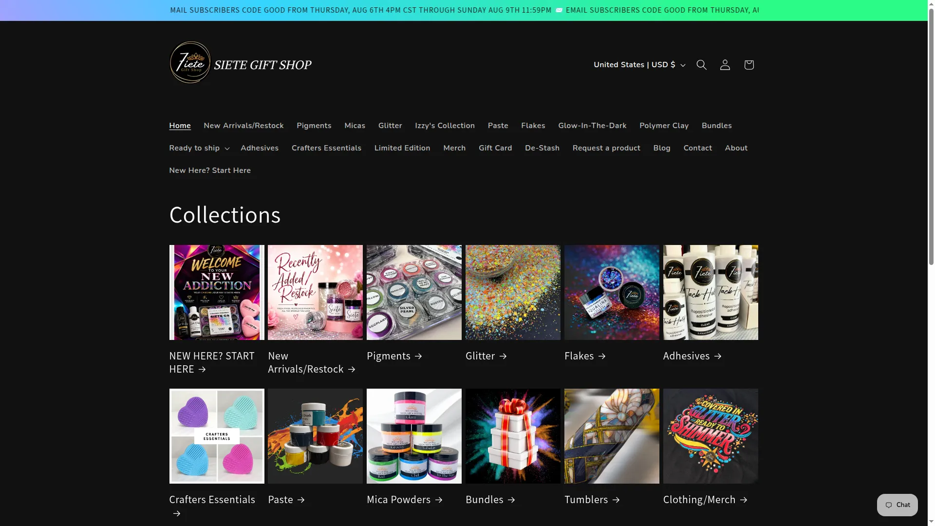 Sietegiftshop.com