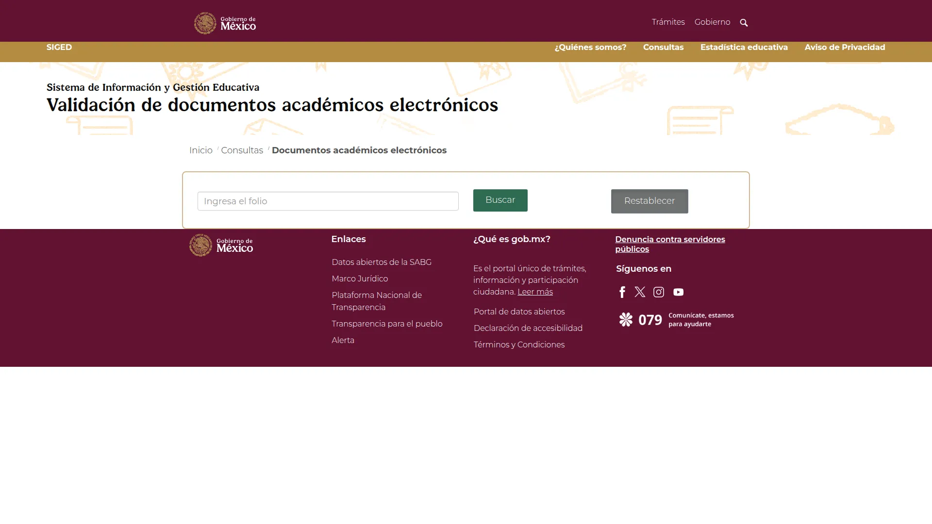 Siged.validacion-sep.org