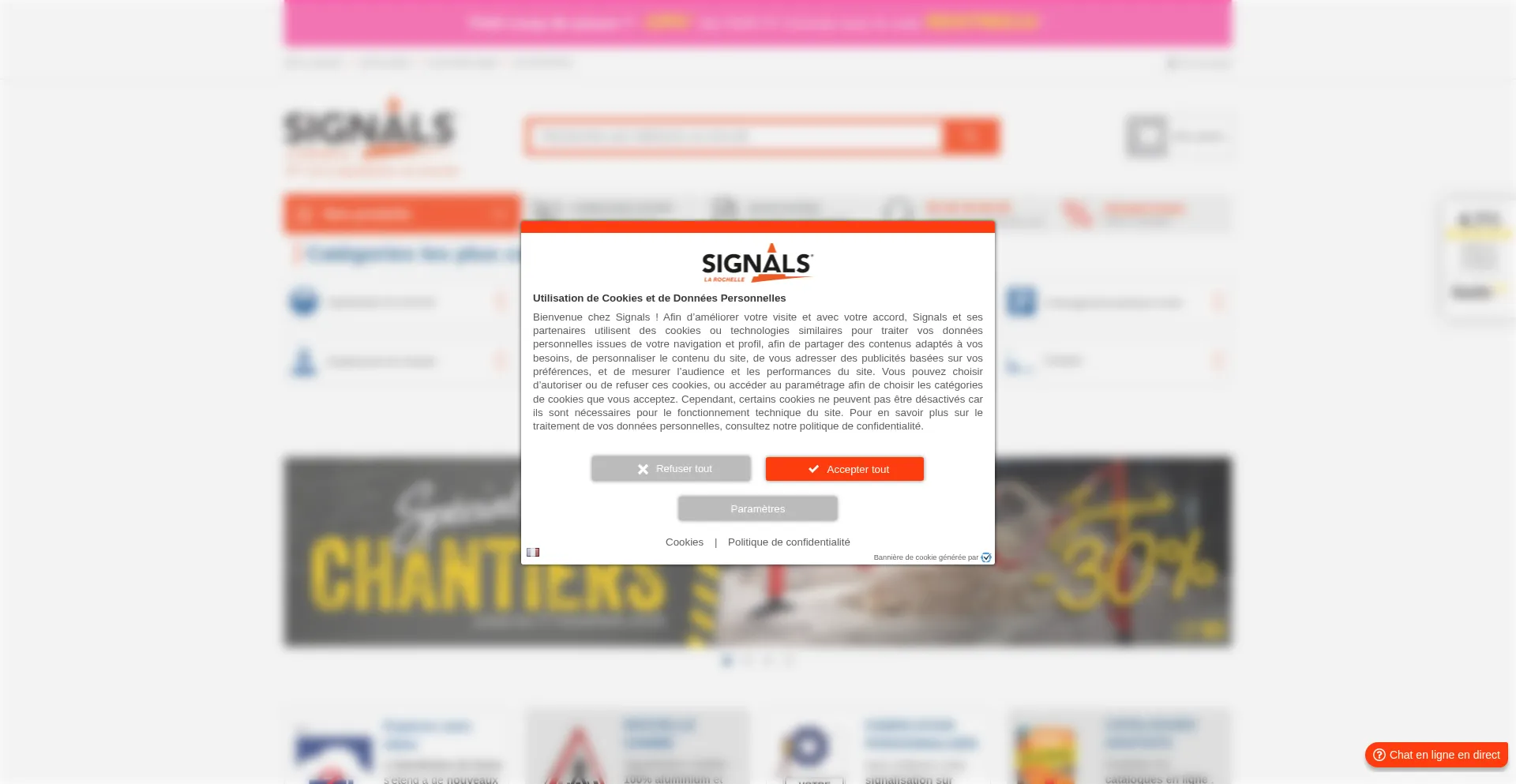 ¿És Seguro y Confiable Signals.fr?