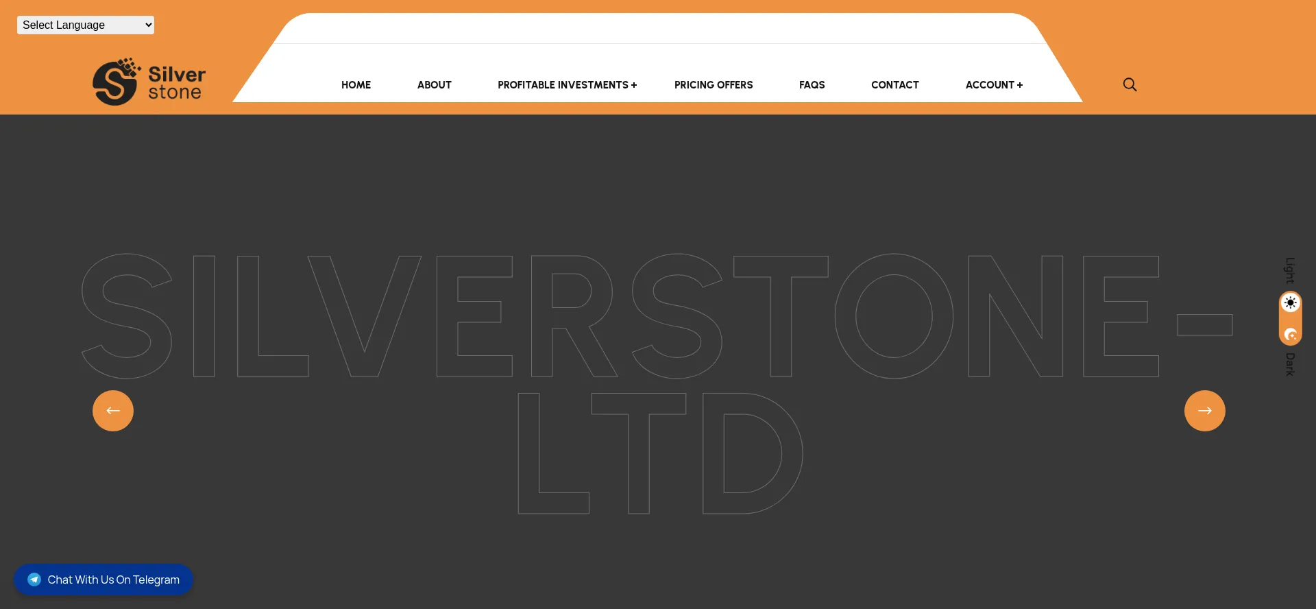 Website screenshot of Silverstone-ltd.com