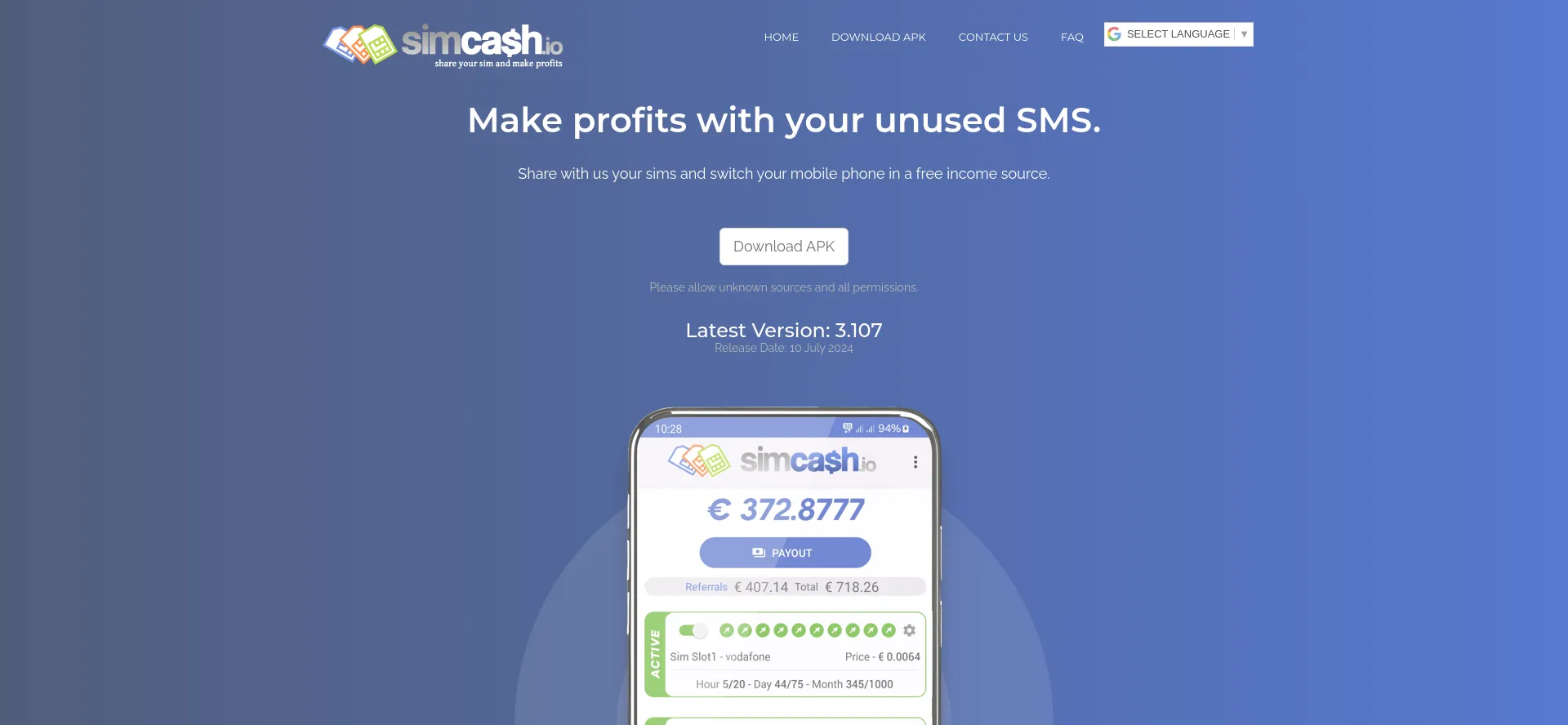 Simcash.io