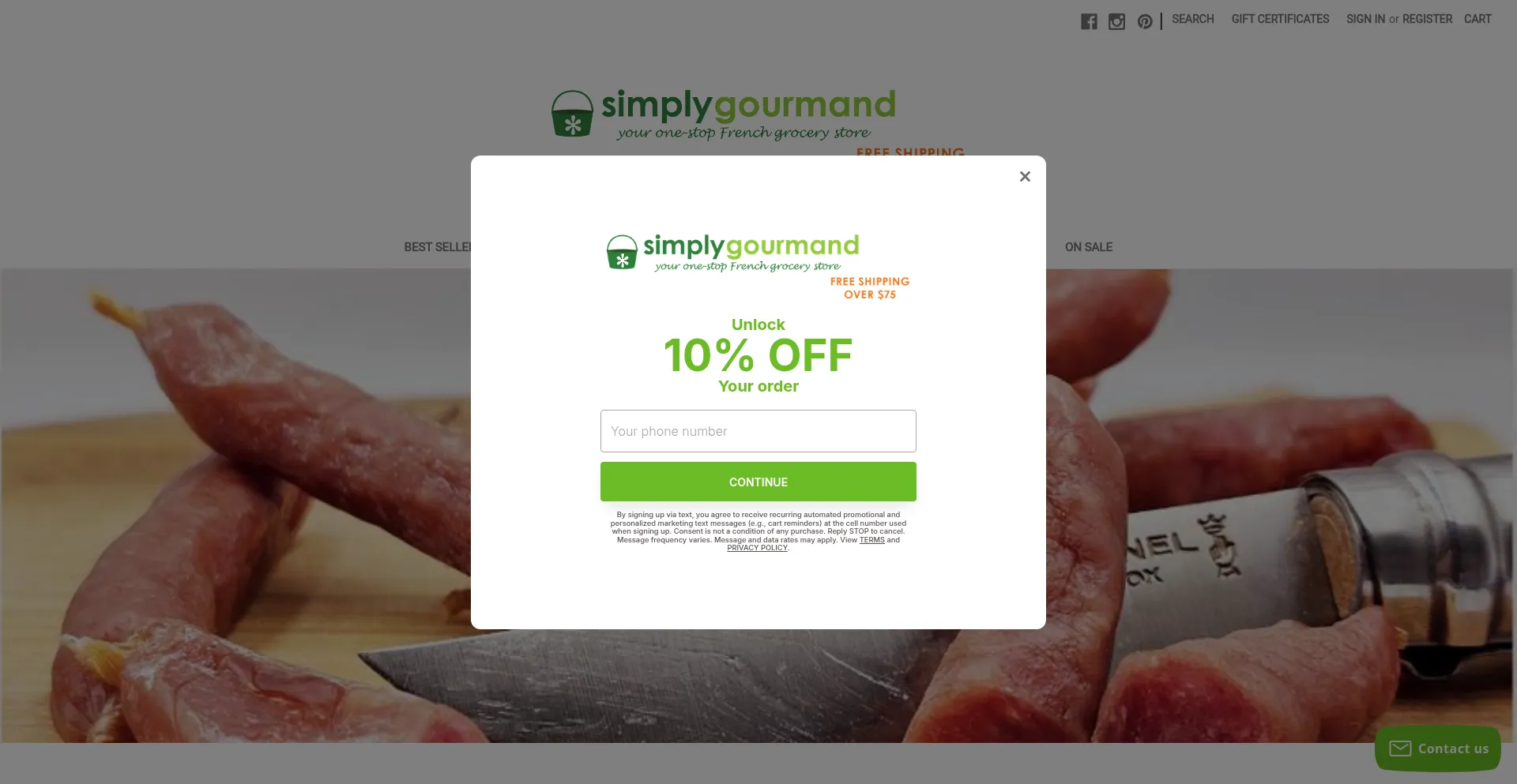¿És Seguro y Confiable Simplygourmand.com?
